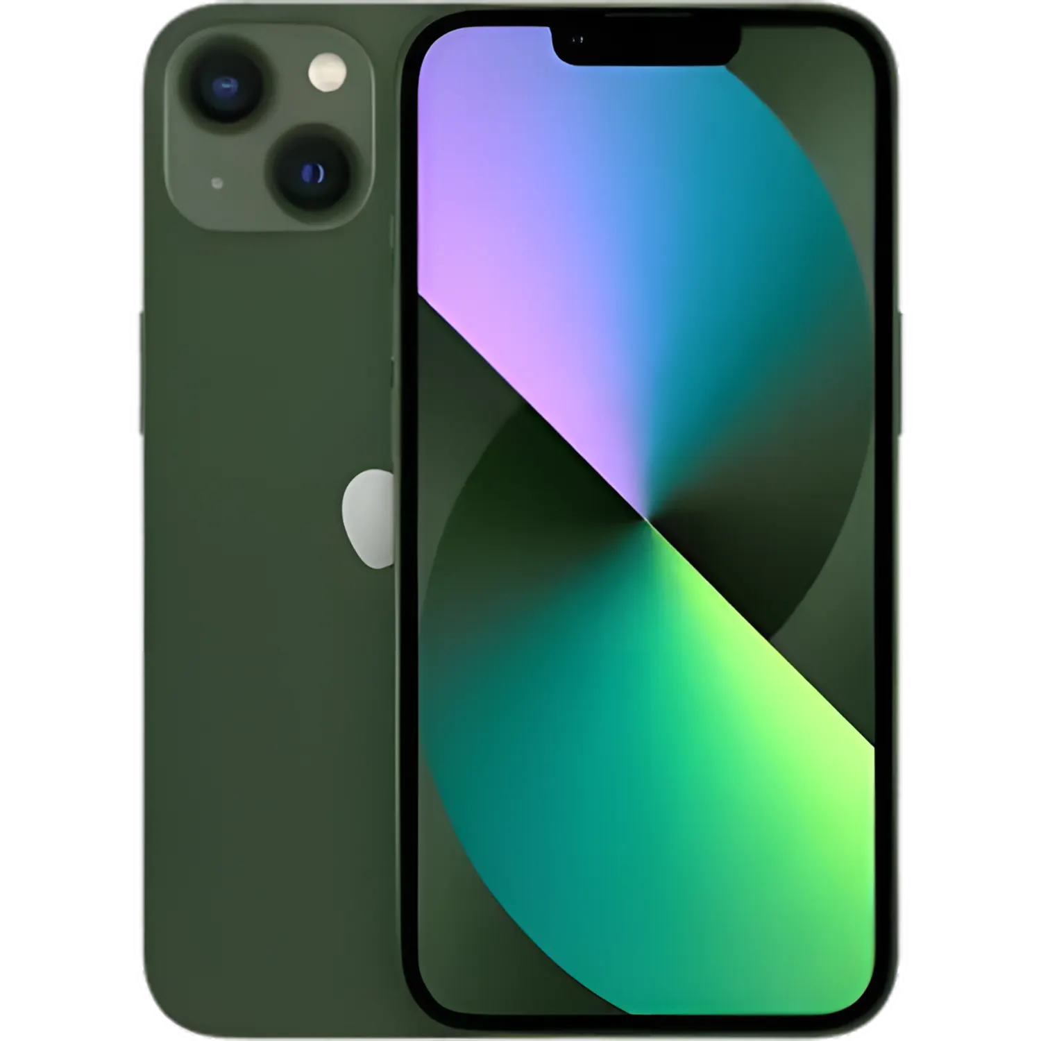 Apple iPhone 13: frente e traseira
