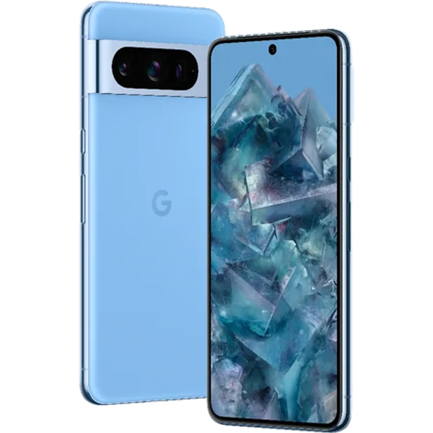 Google Pixel 8 Pro: frente e traseira