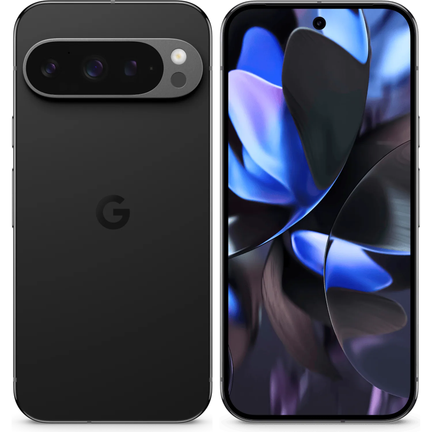 Google Pixel 9 Pro: frente e traseira