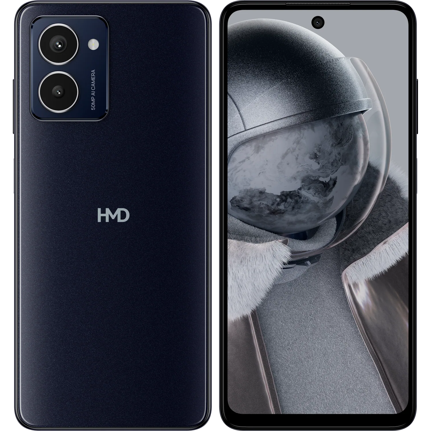 HMD Pulse Pro: frente e traseira
