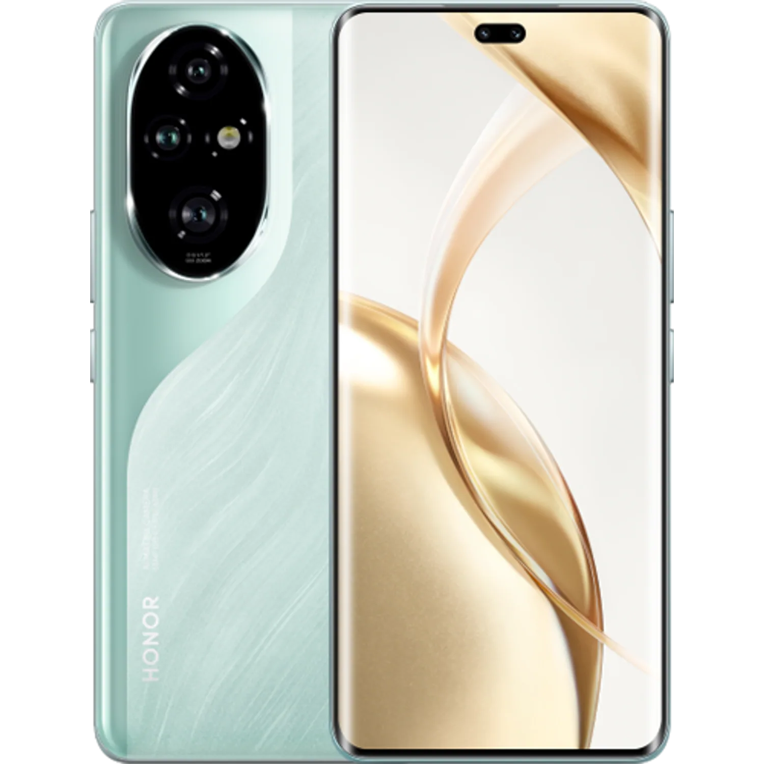 Honor 200 Pro: frente e traseira