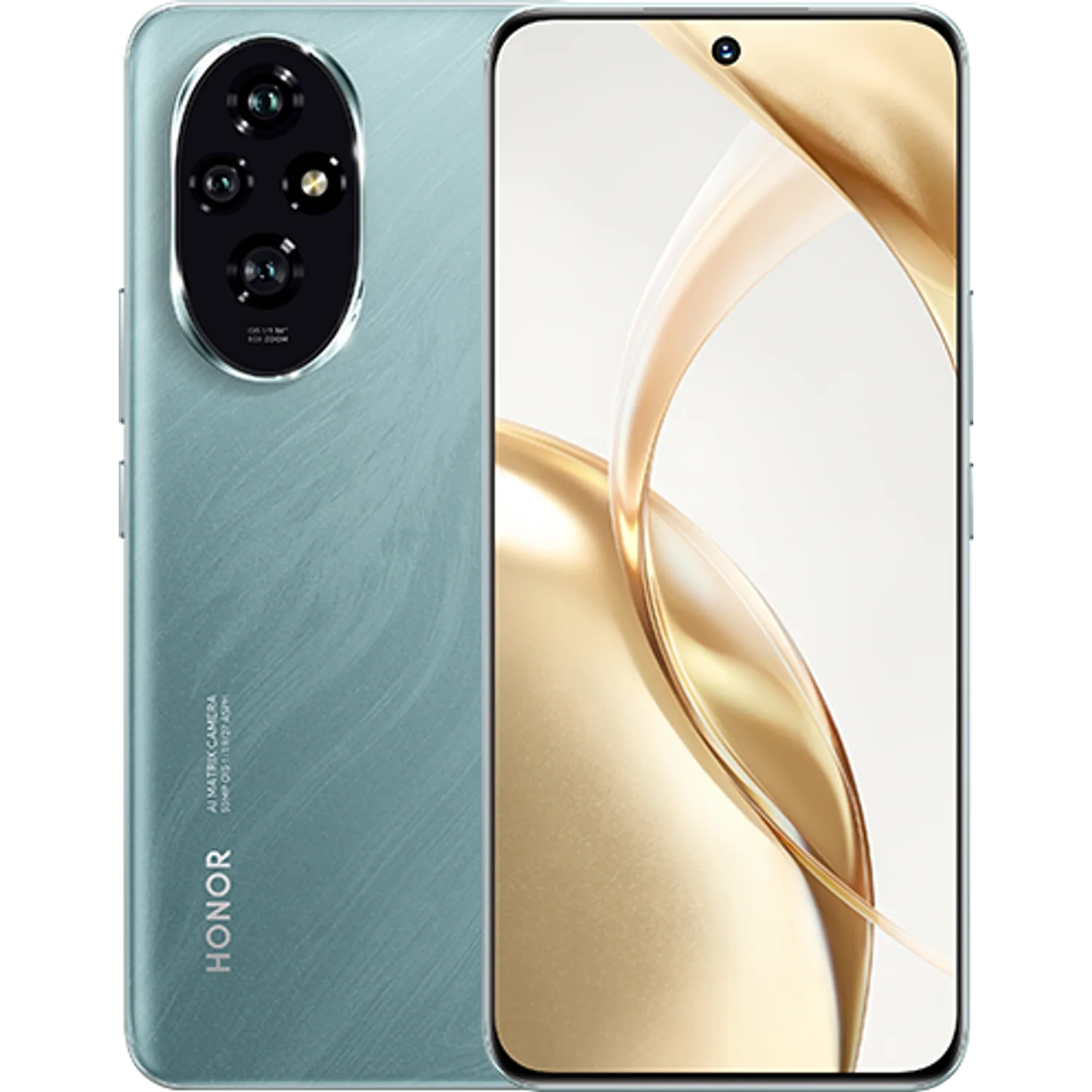 Honor 200: frente e traseira