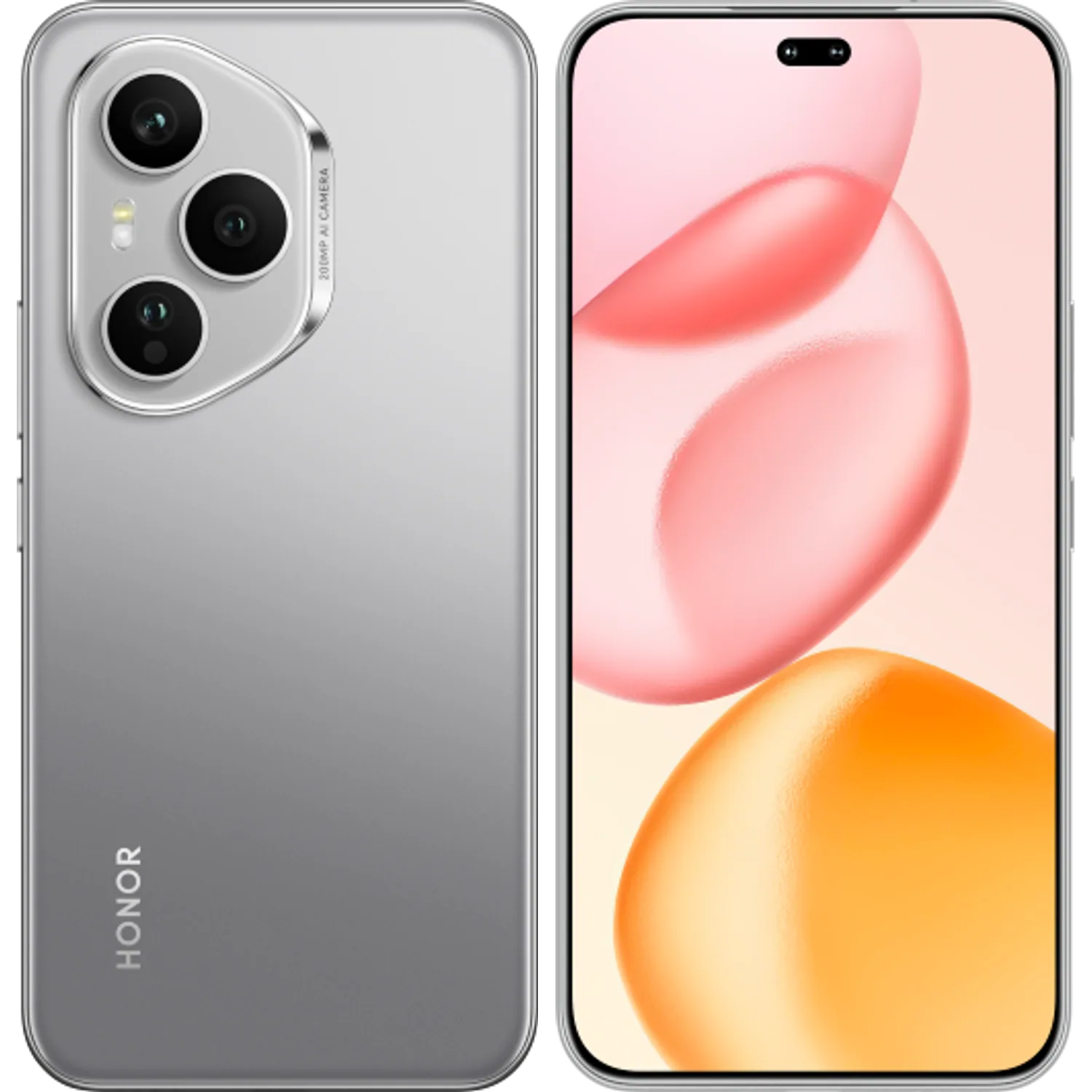 Honor 400 Pro: frente e traseira