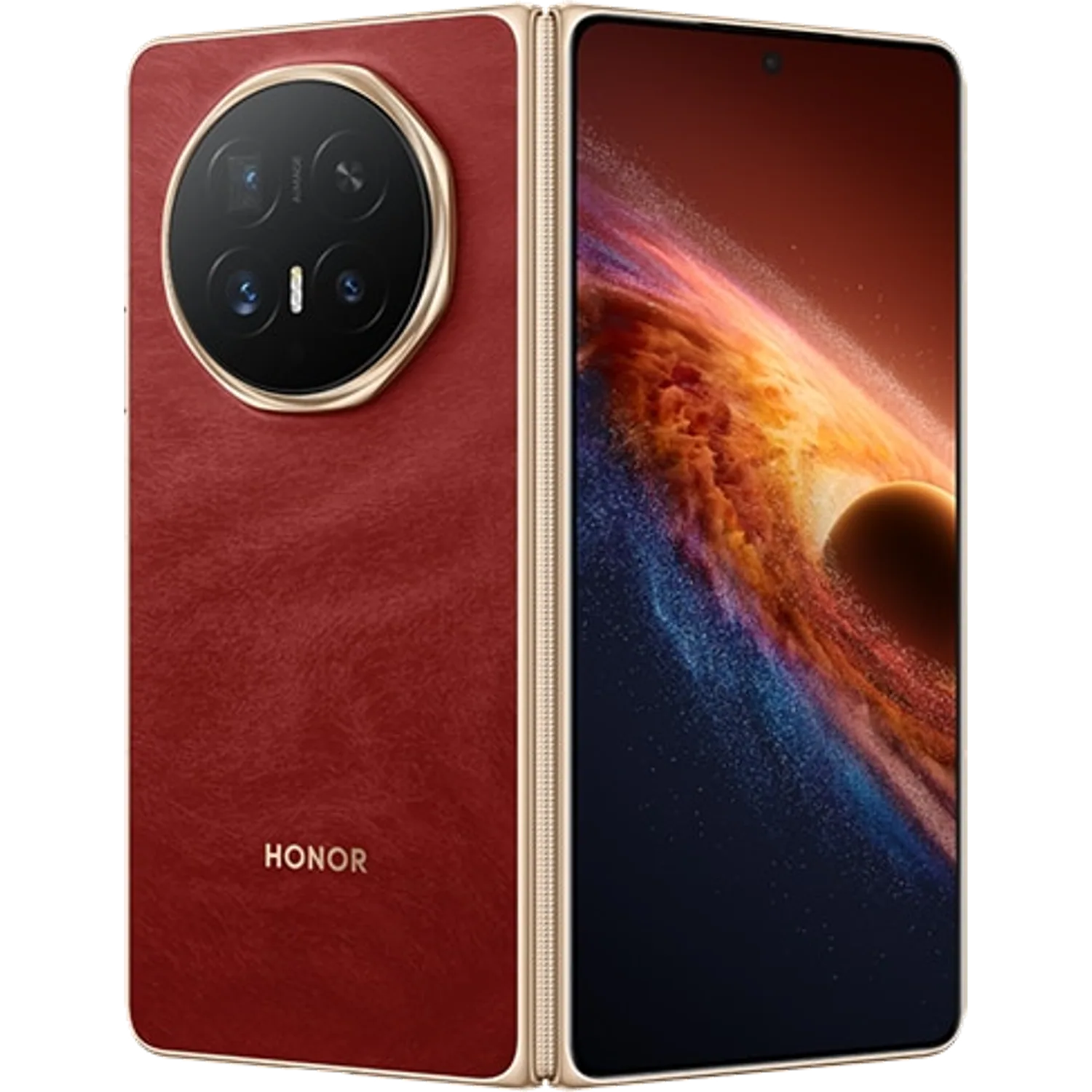 Honor Magic V6: frente e traseira