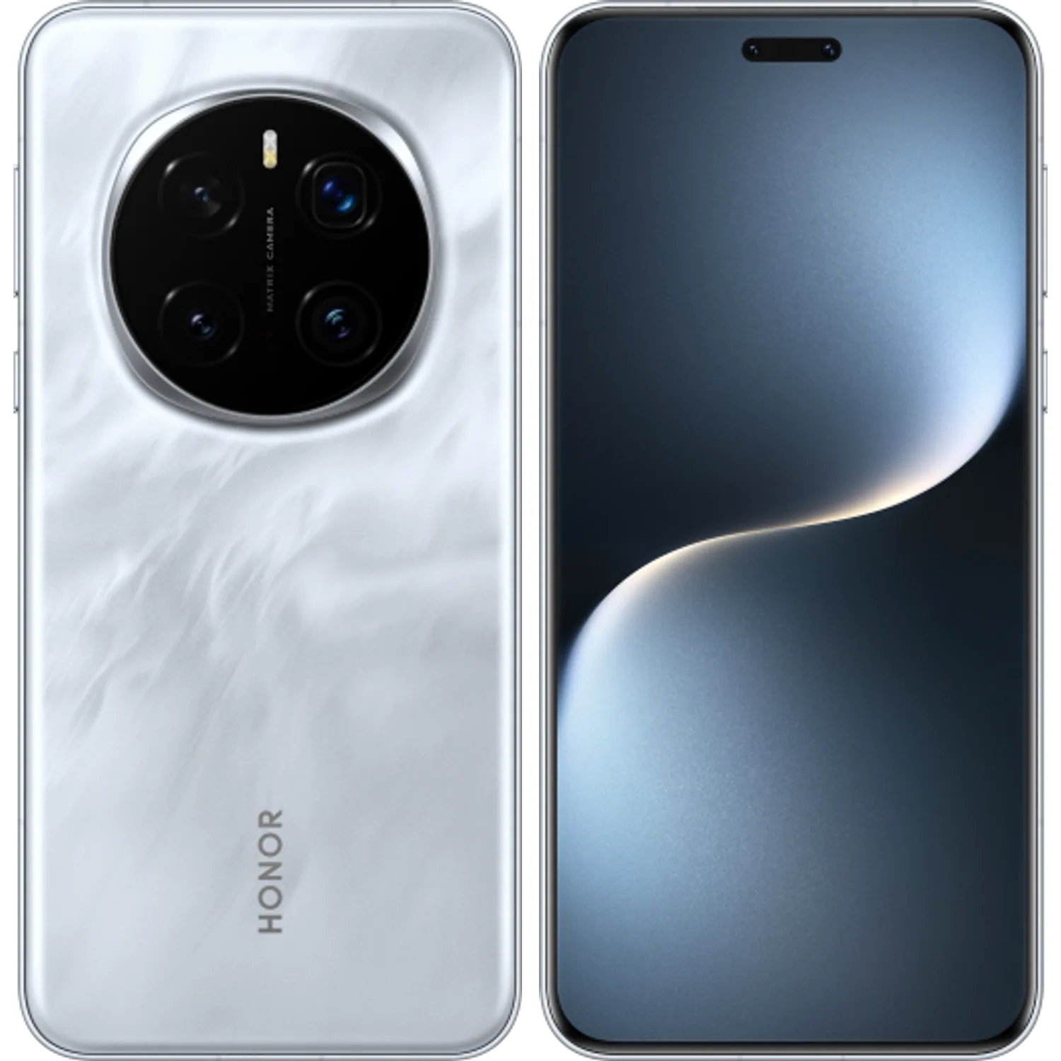 Honor Magic7 Pro: frente e traseira