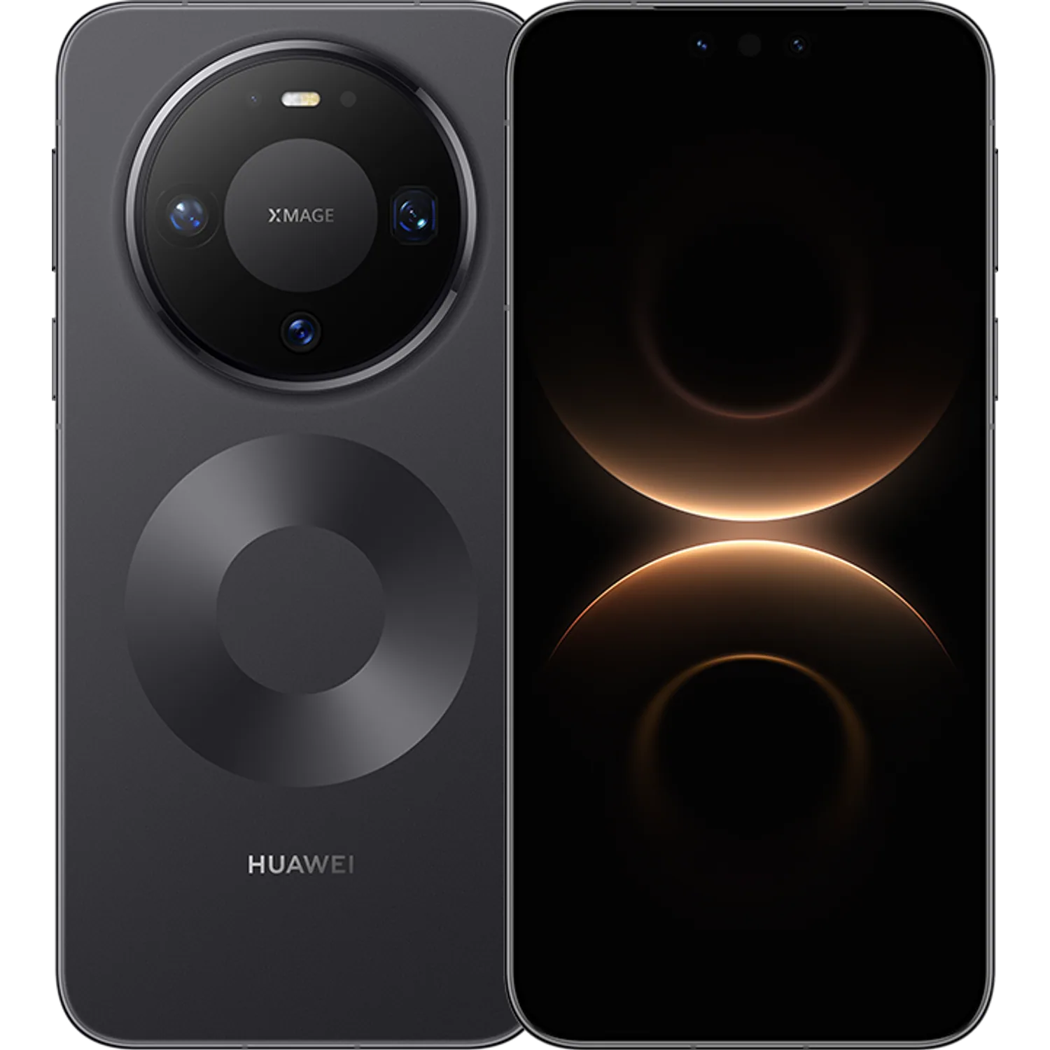 Huawei Mate 80 Pro: frente e traseira