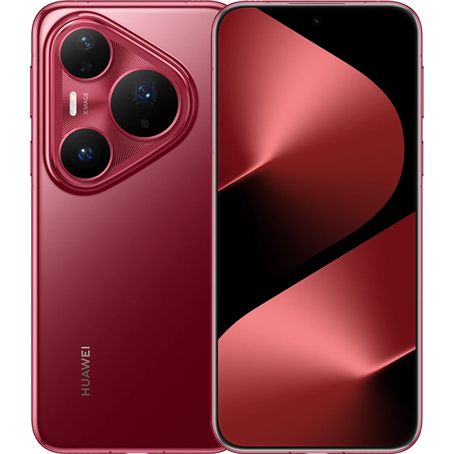 Huawei Pura 80 Pro: frente e traseira