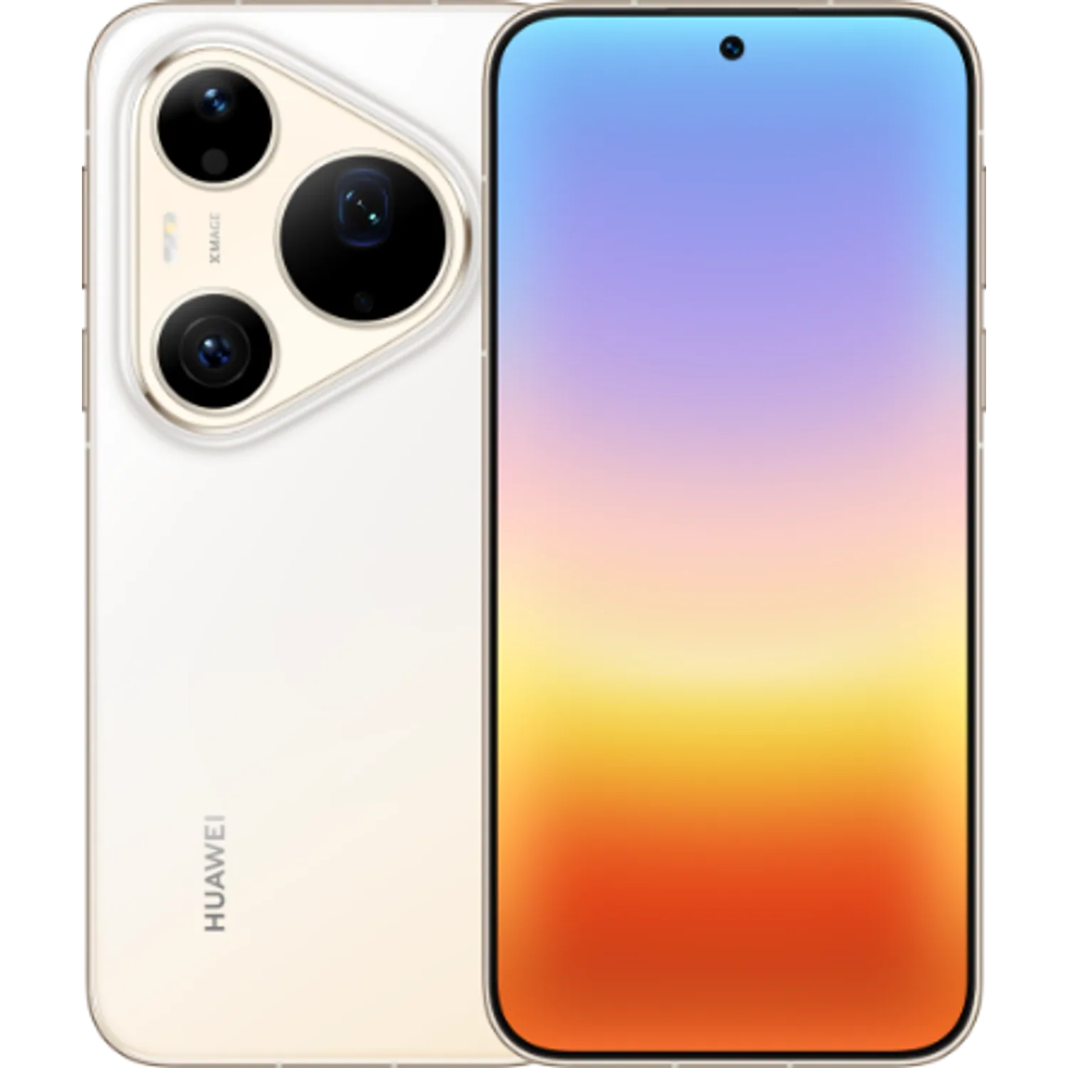 Huawei Pura 90s Pro Max: frente e traseira
