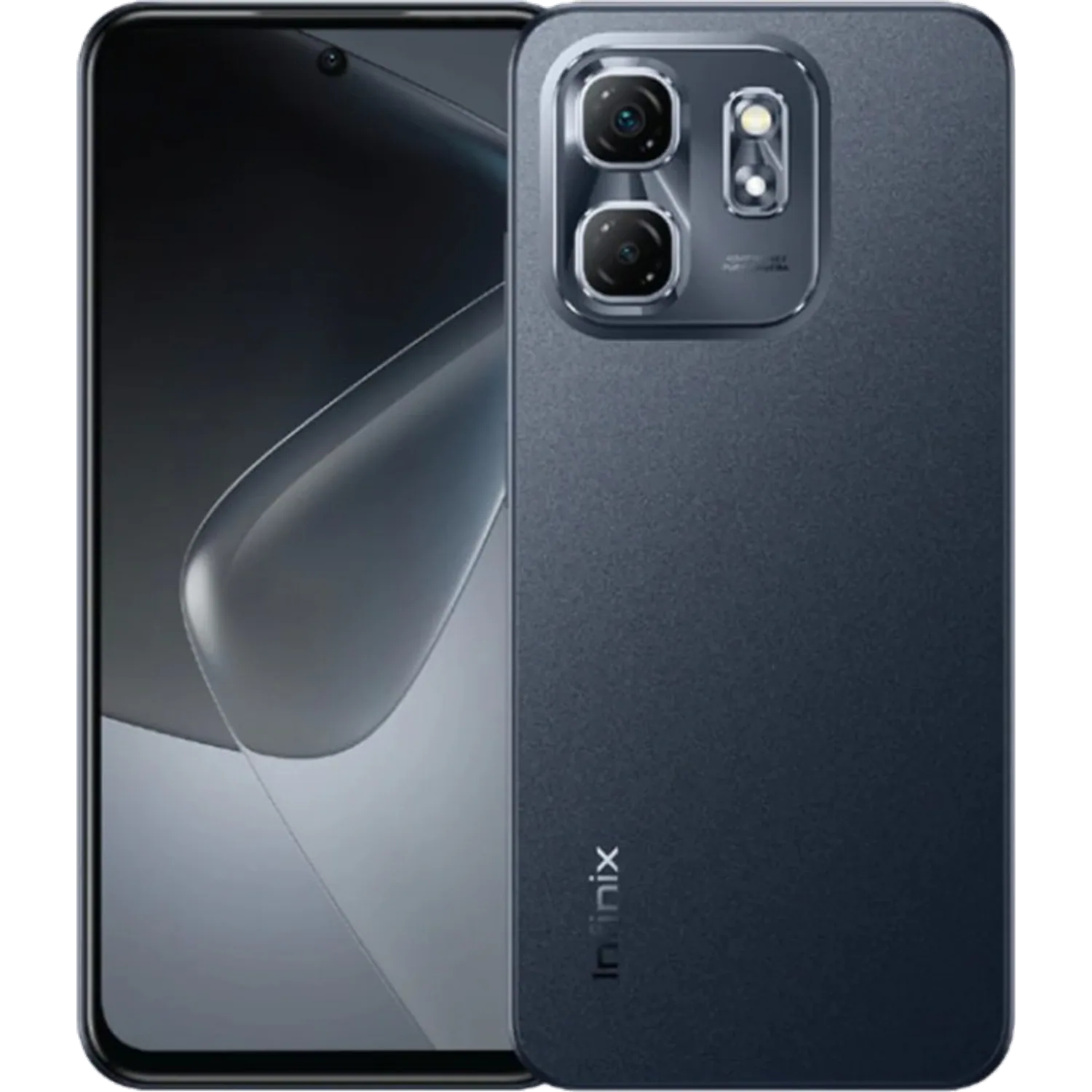 Infinix Hot 50i: frente e traseira