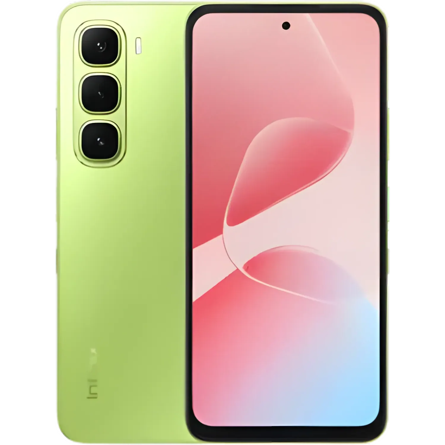 Infinix Hot 60i: frente e traseira