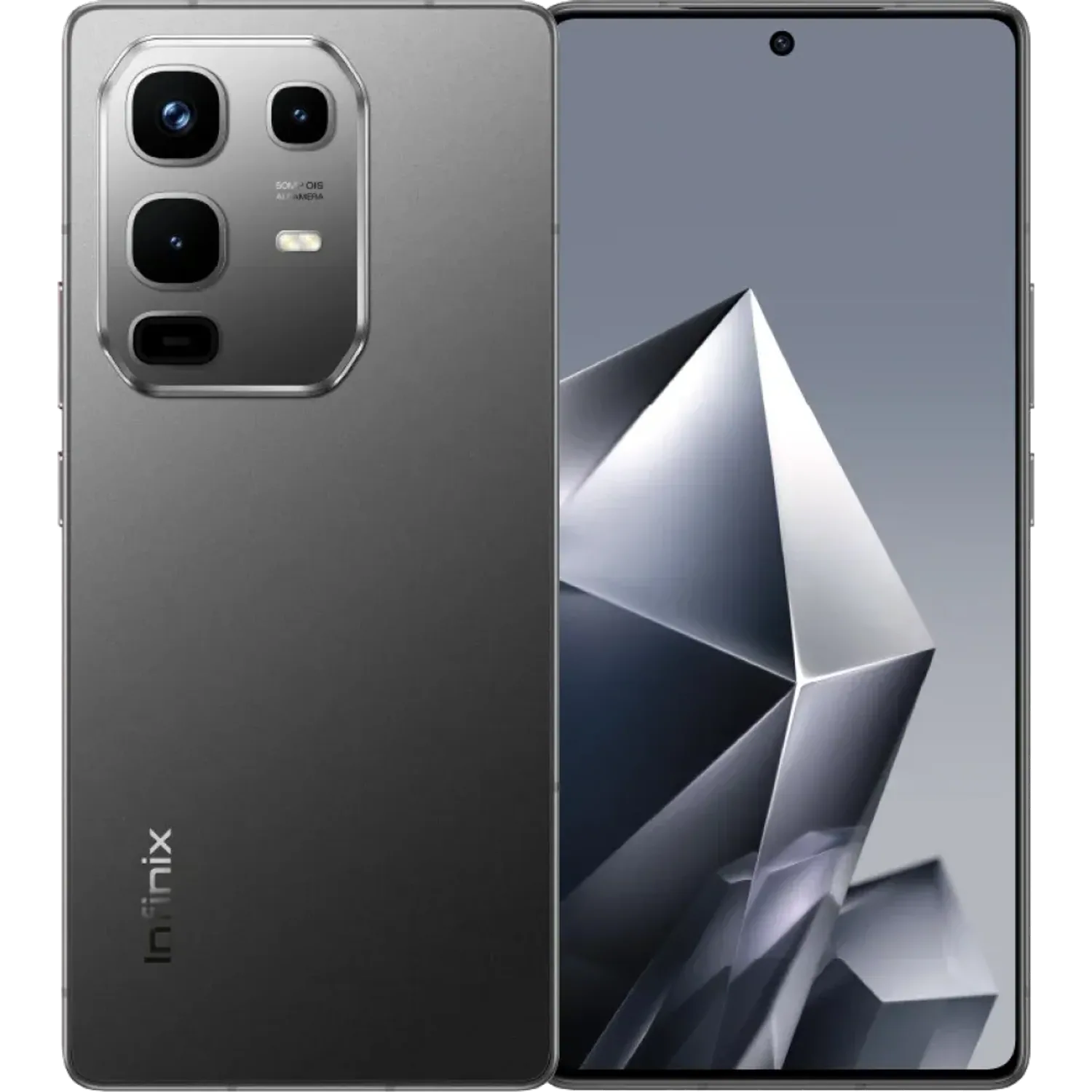 Infinix Note 50: frente e traseira