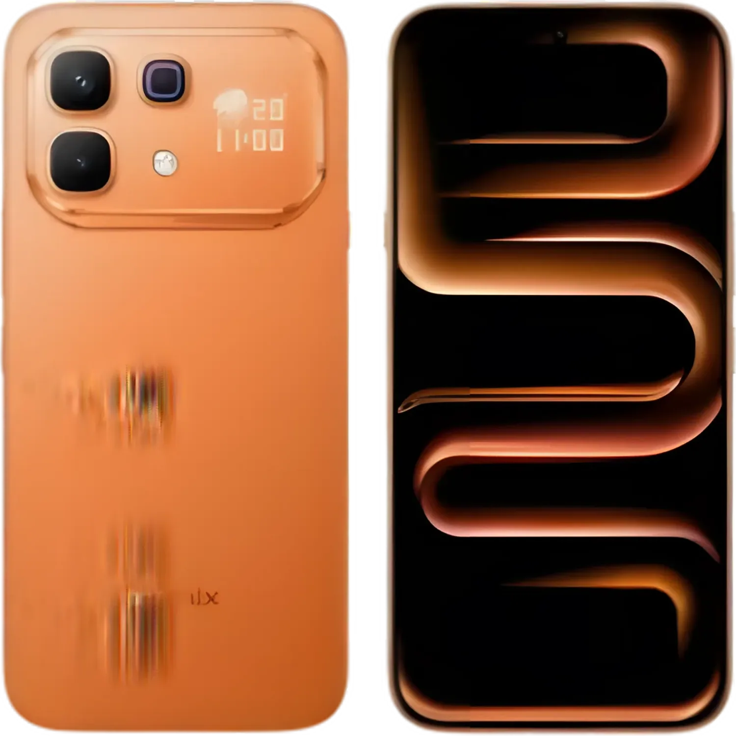 Infinix Note 60 Pro: frente e traseira