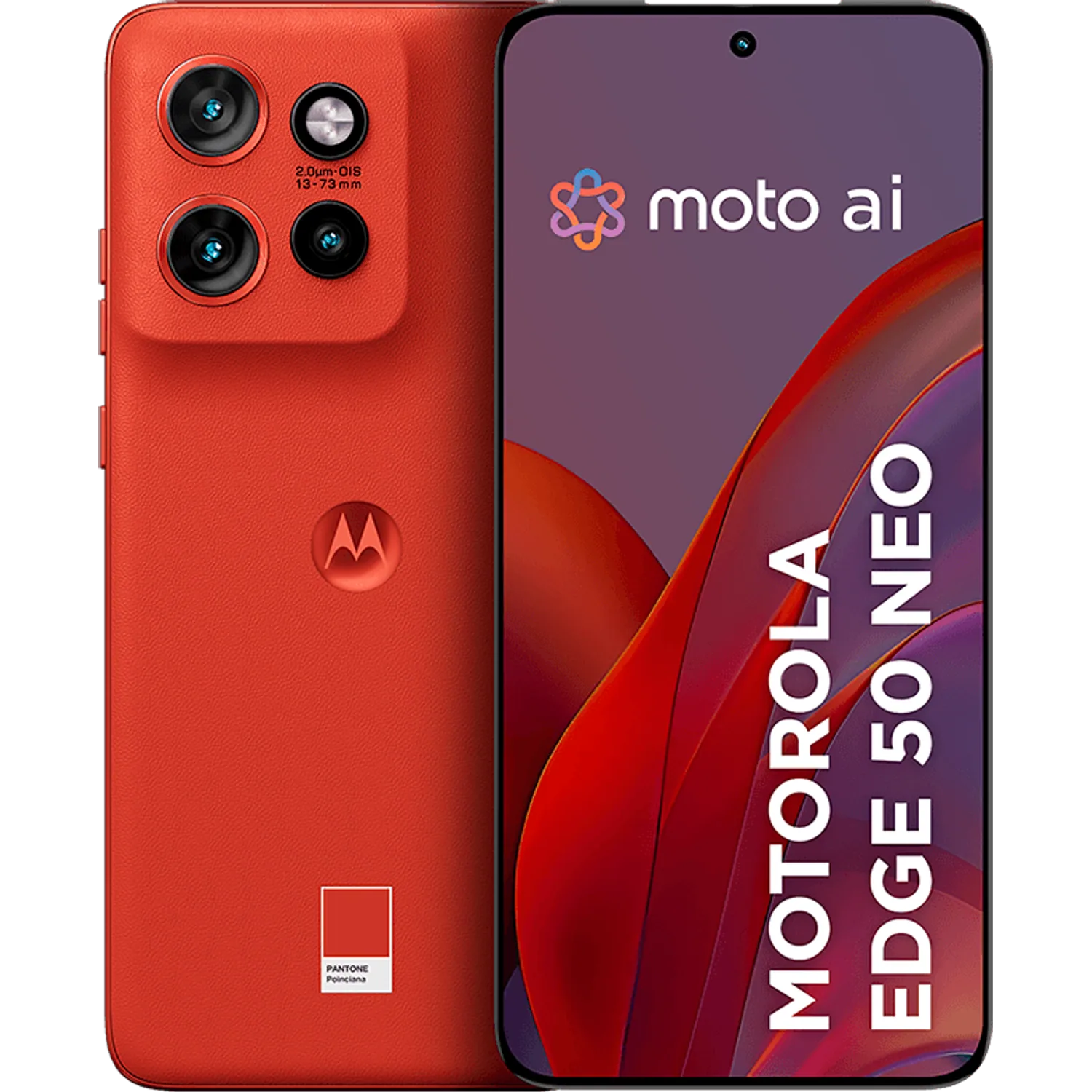 Motorola Edge 50 Neo: frente e traseira