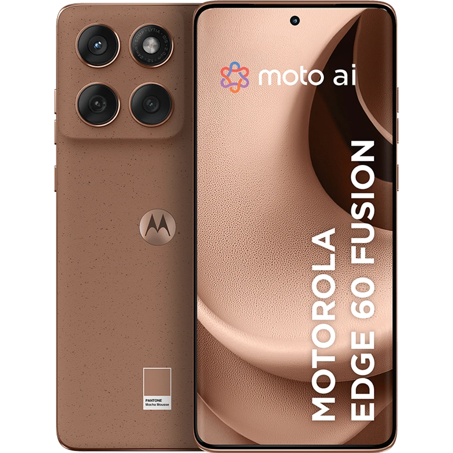 Motorola Edge 60 Fusion: frente e traseira