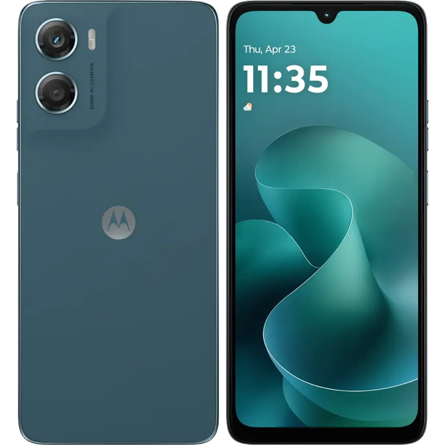 Motorola Moto G06: frente e traseira