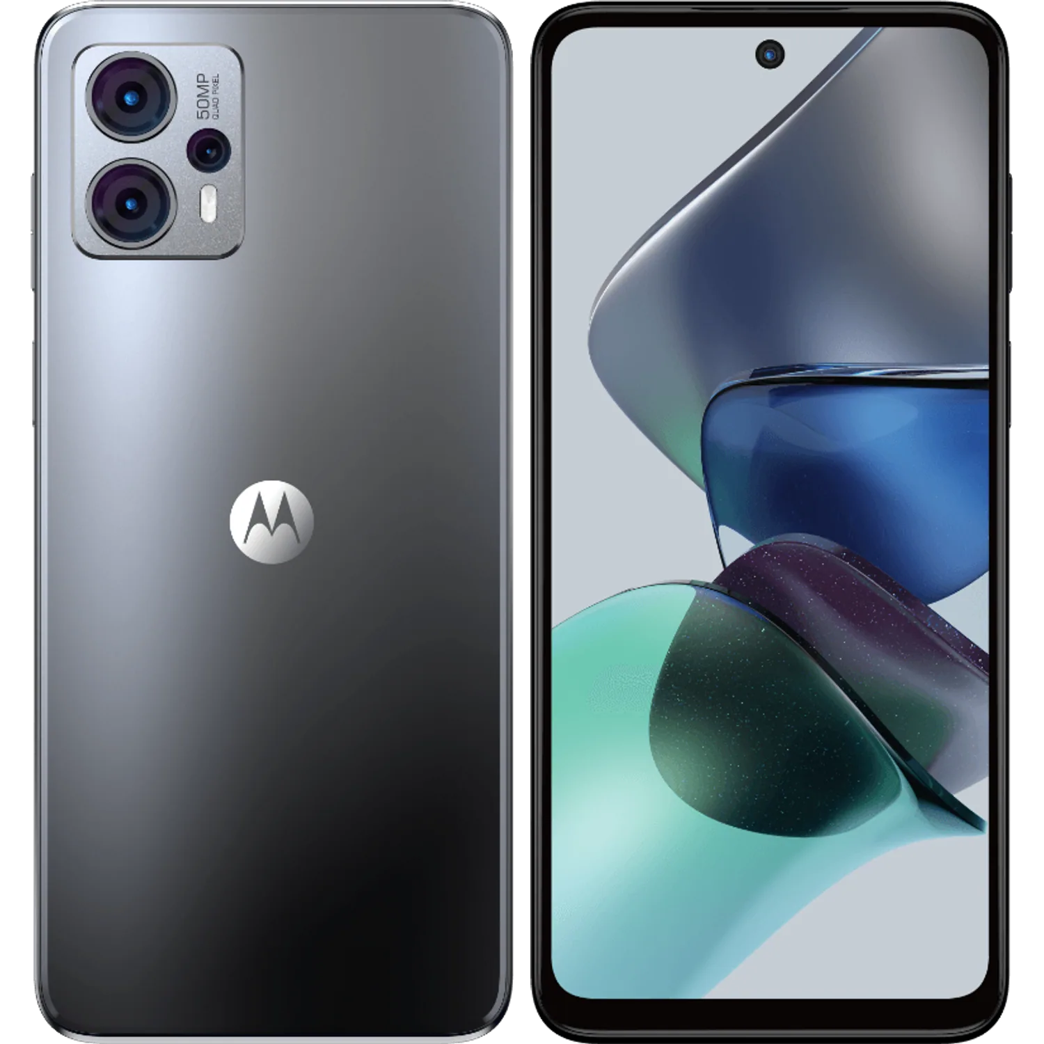 Motorola Moto G23: frente e traseira