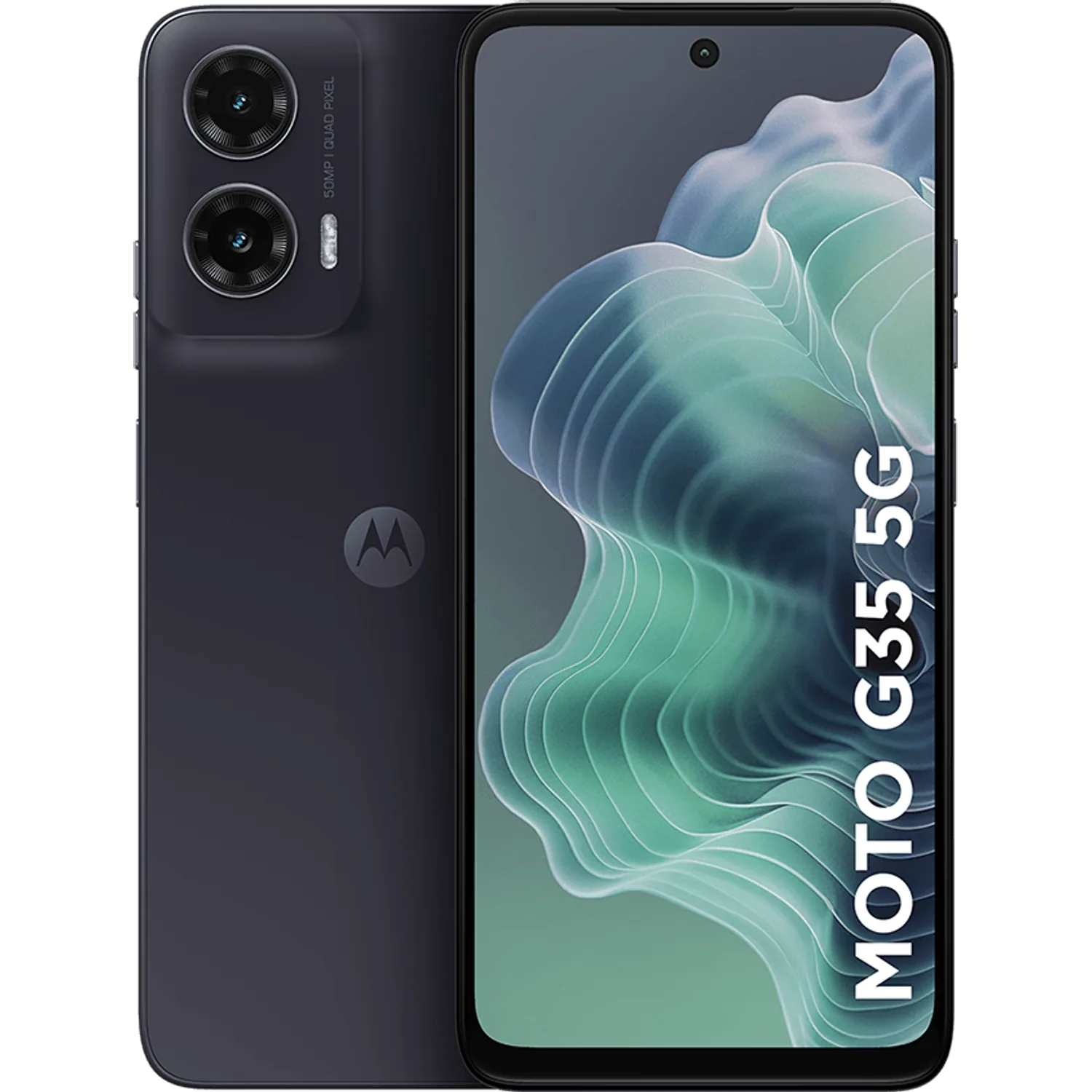 Motorola Moto G35: frente e traseira