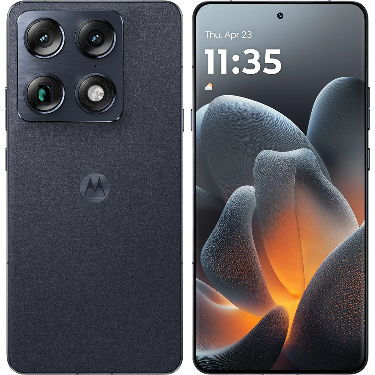 Motorola Signature: frente e traseira