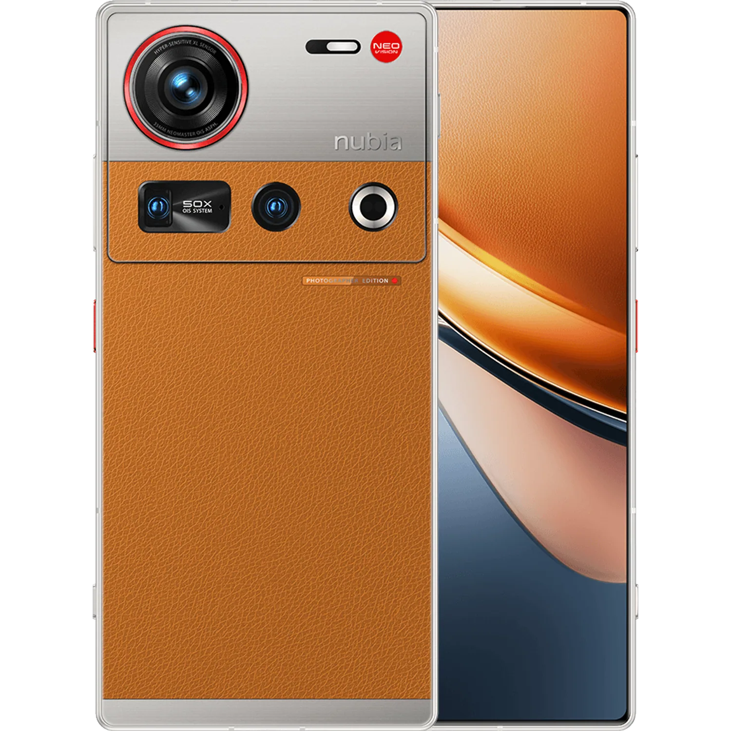 nubia Z70S Ultra: frente e traseira
