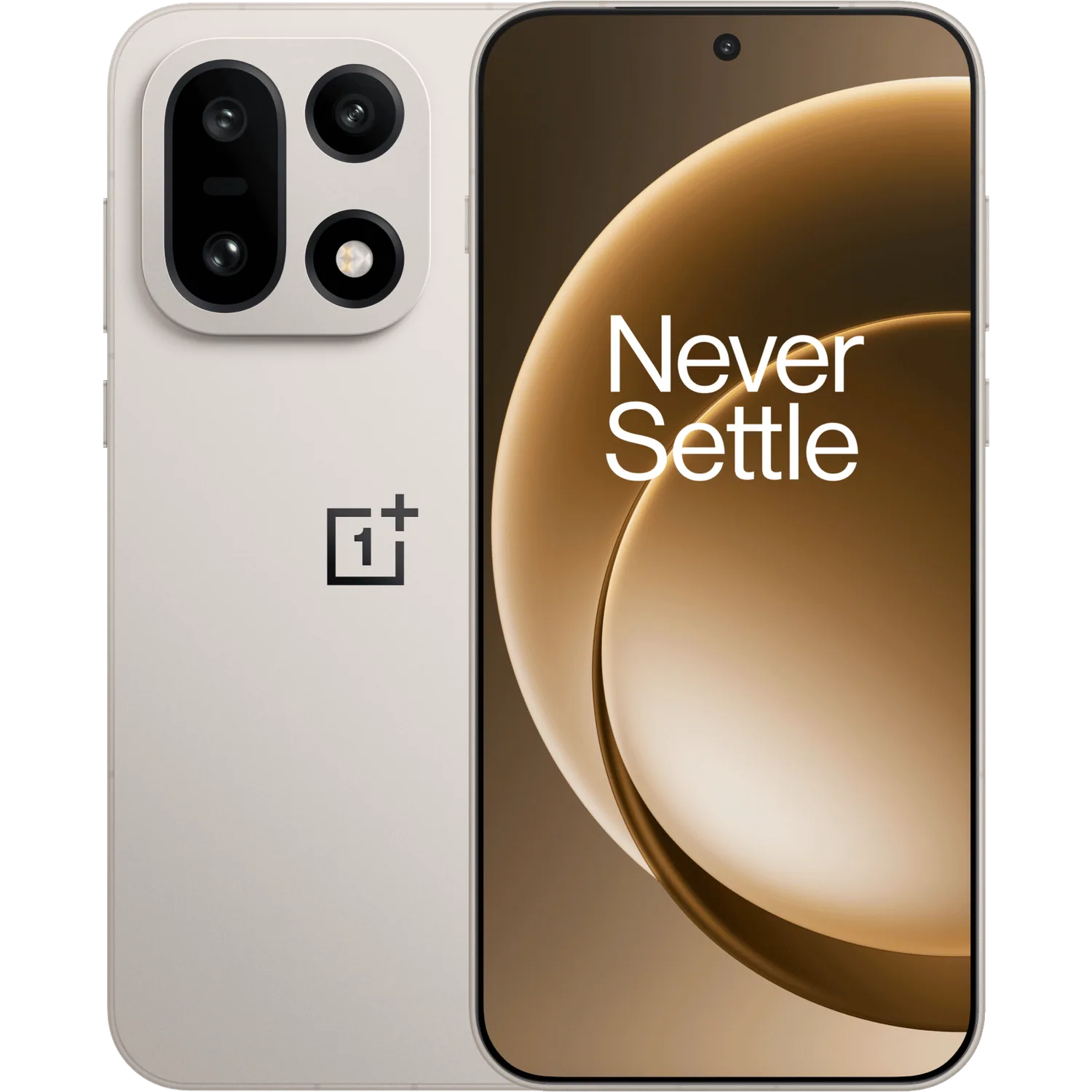 OnePlus 15: frente e traseira