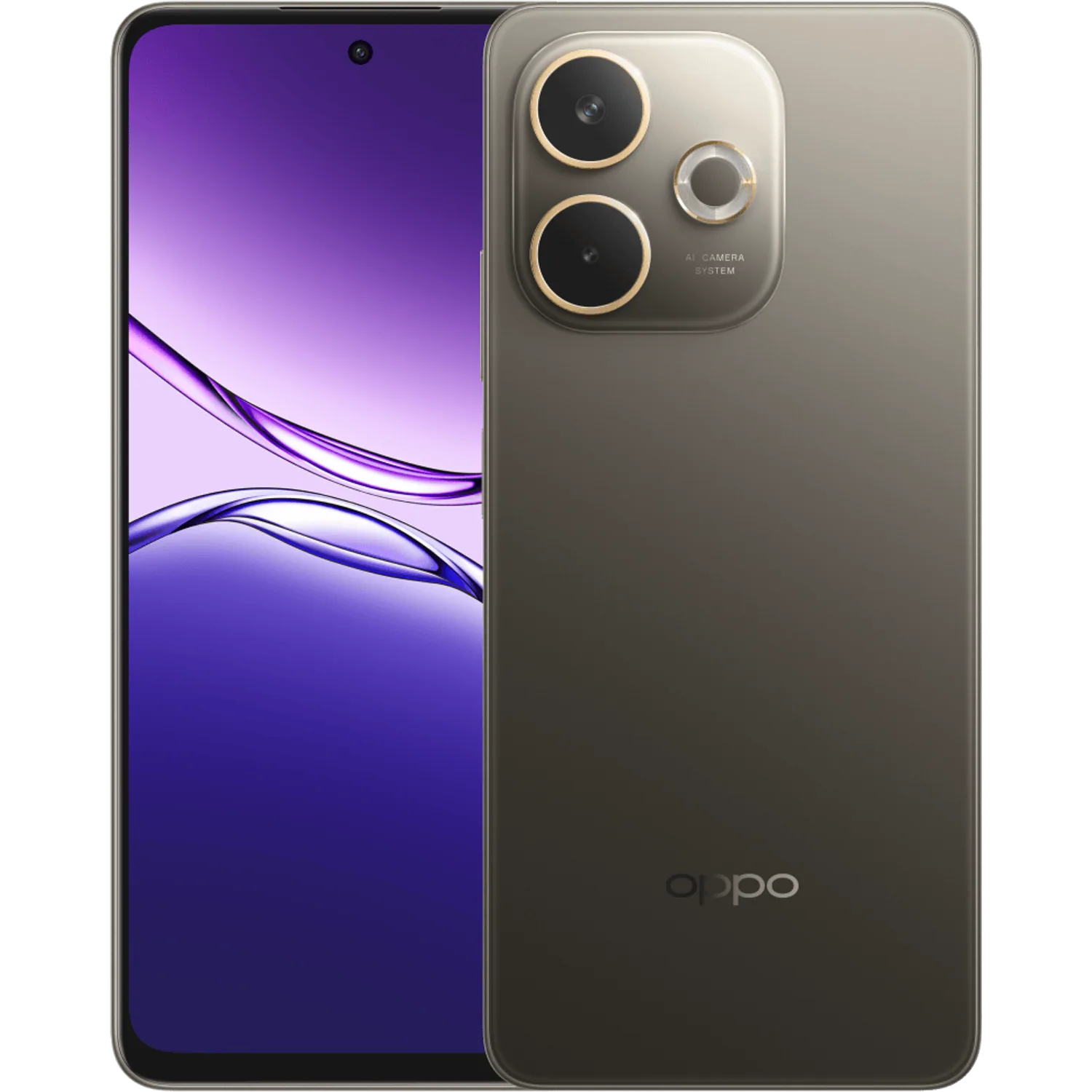 OPPO A5 Pro 5G: frente e traseira