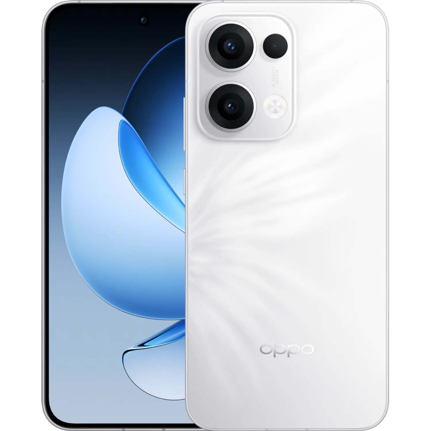 OPPO Reno13 5G: frente e traseira
