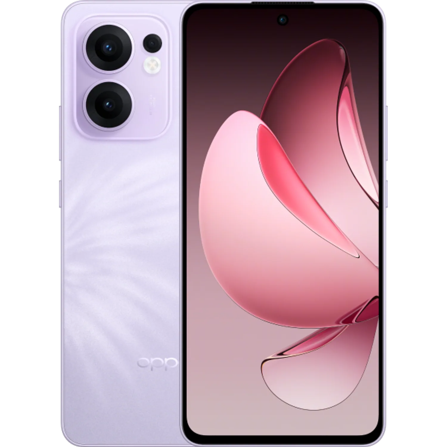 OPPO Reno13 F 5G: frente e traseira