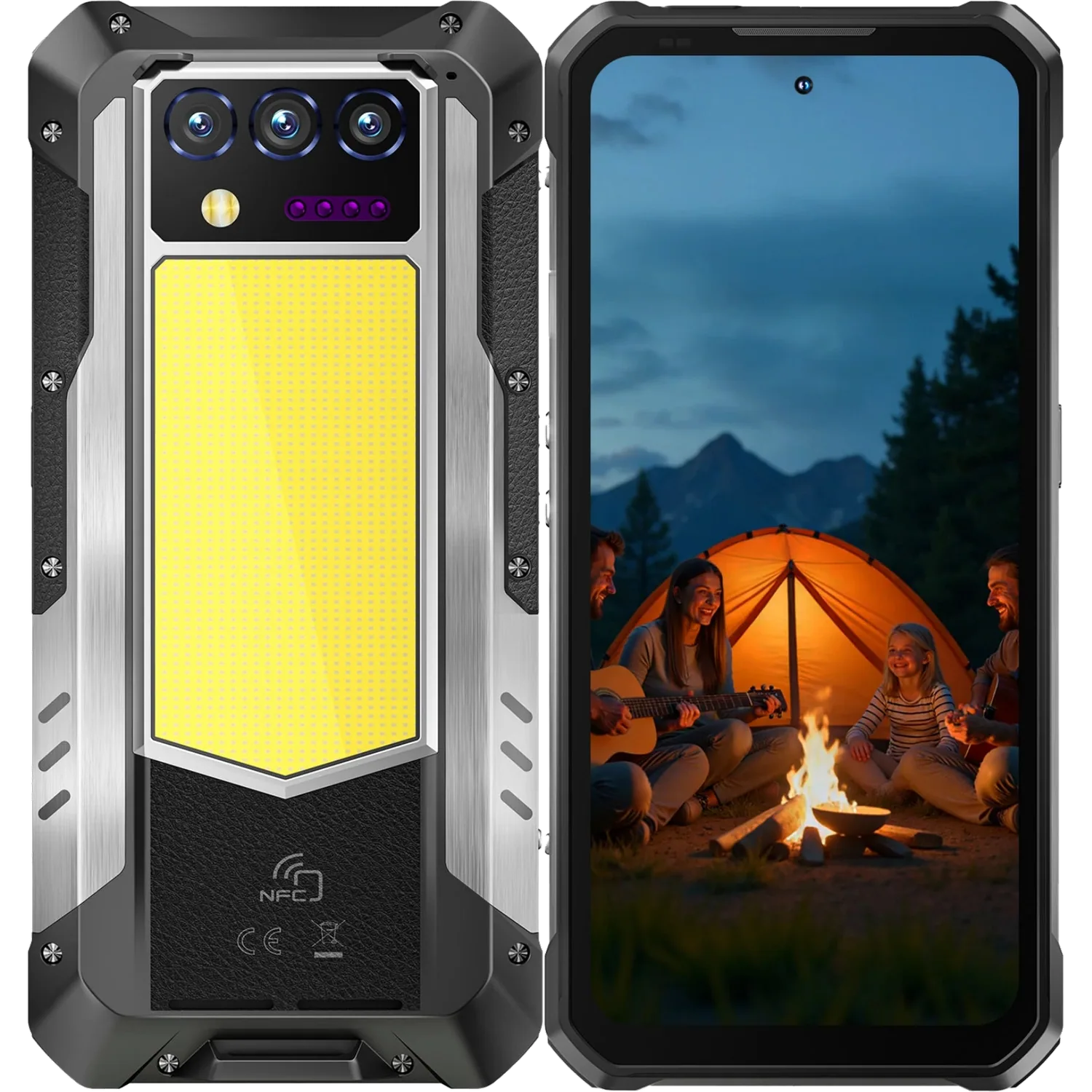 OUKITEL WP100 Titan: frente e traseira