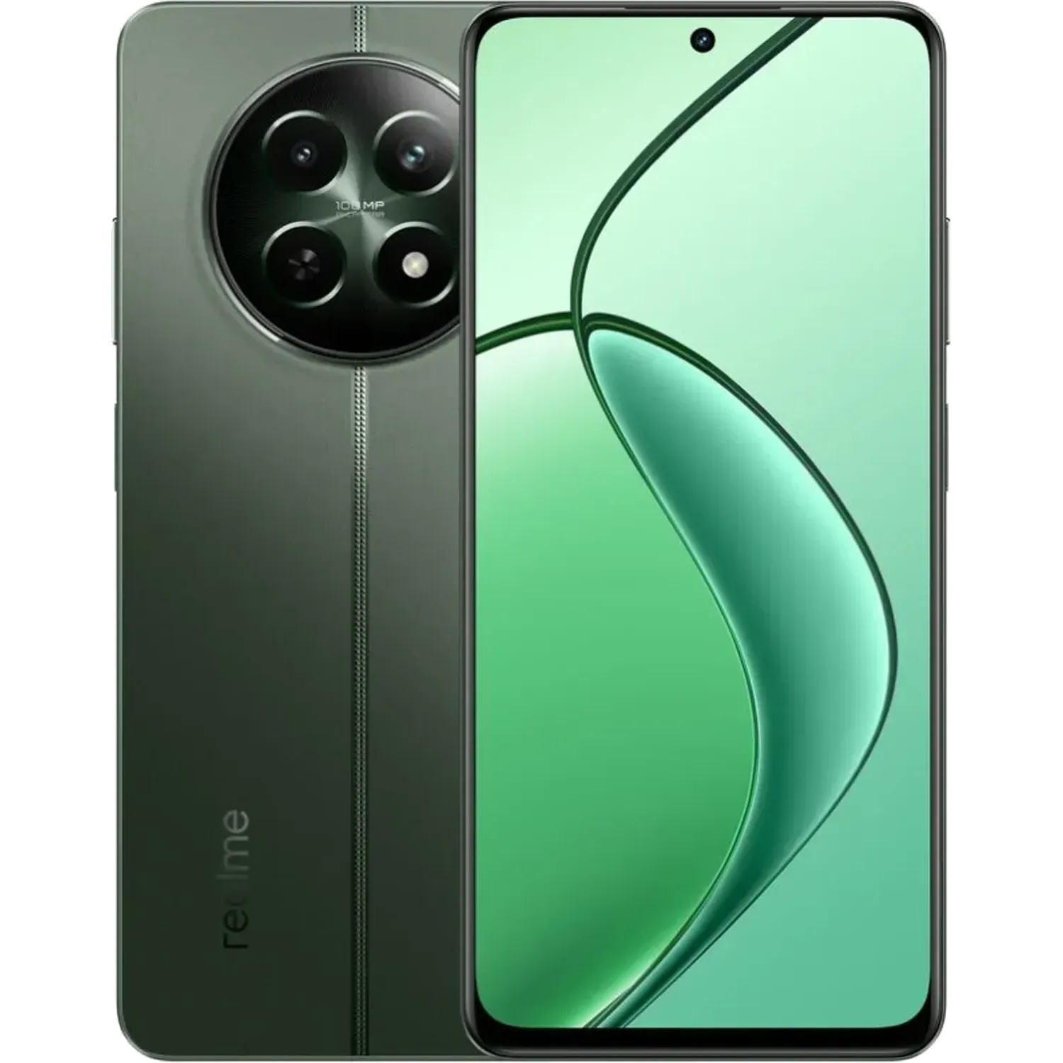 Realme 12 5G: frente e traseira