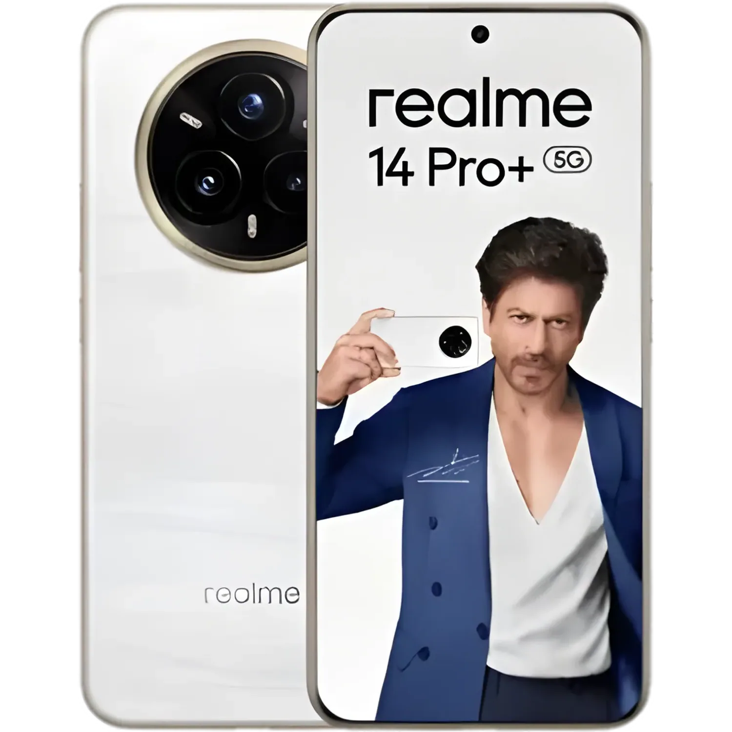 Realme 14 Pro Plus: frente e traseira