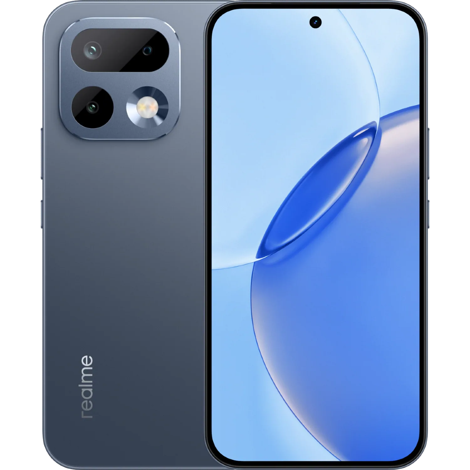 Realme 16 Pro 5G: frente e traseira
