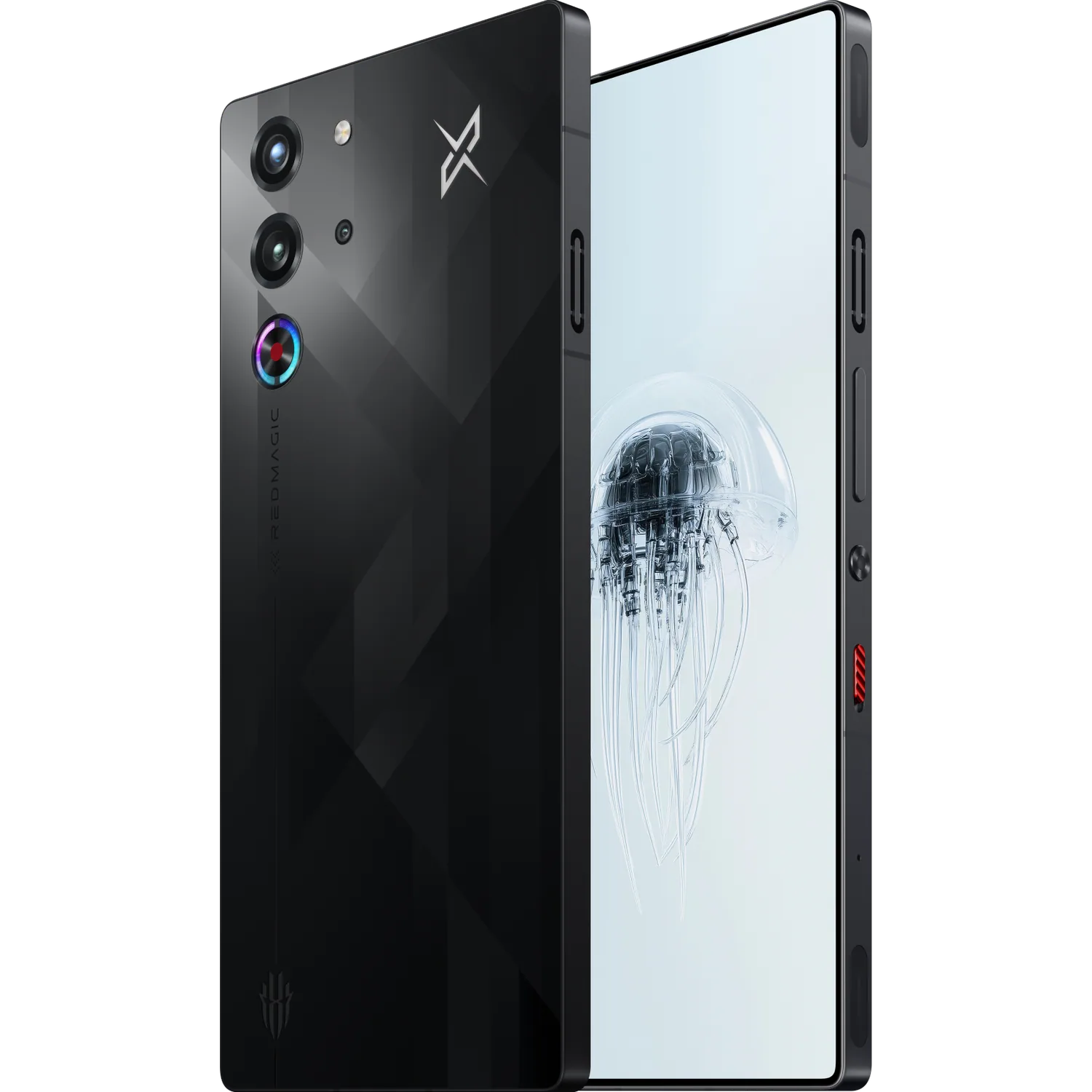 REDMAGIC 10 Pro: frente e traseira