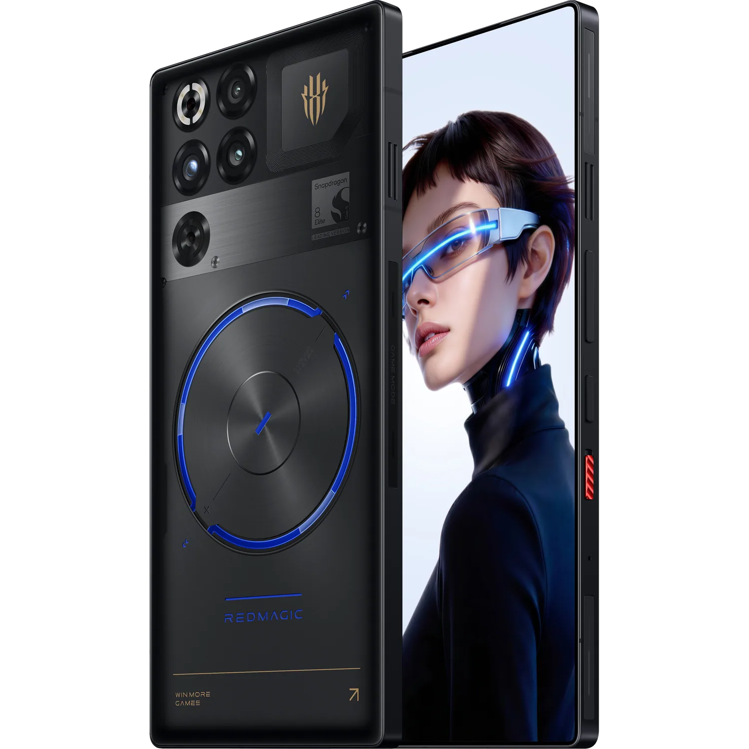 REDMAGIC 11S Pro: frente e traseira