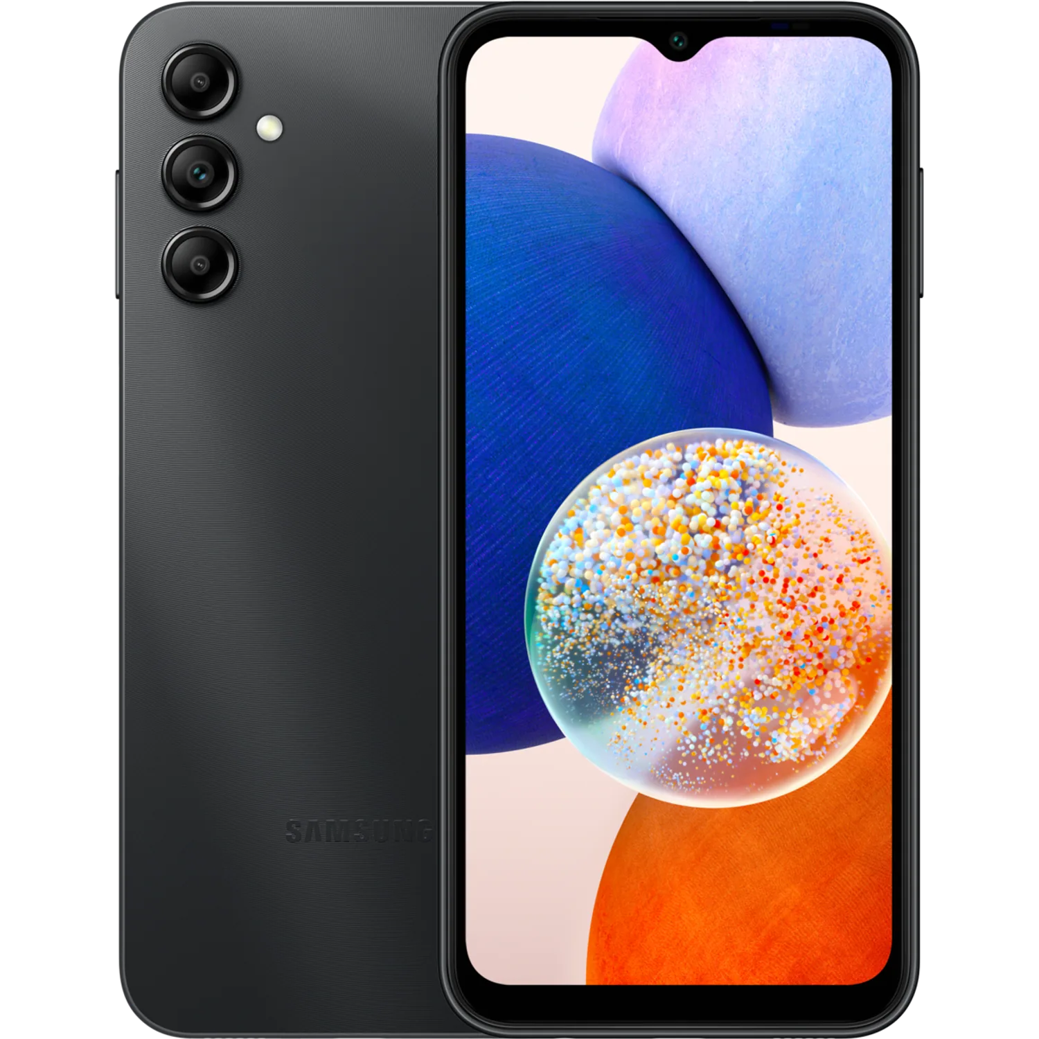 Samsung Galaxy A14 5G: frente e traseira
