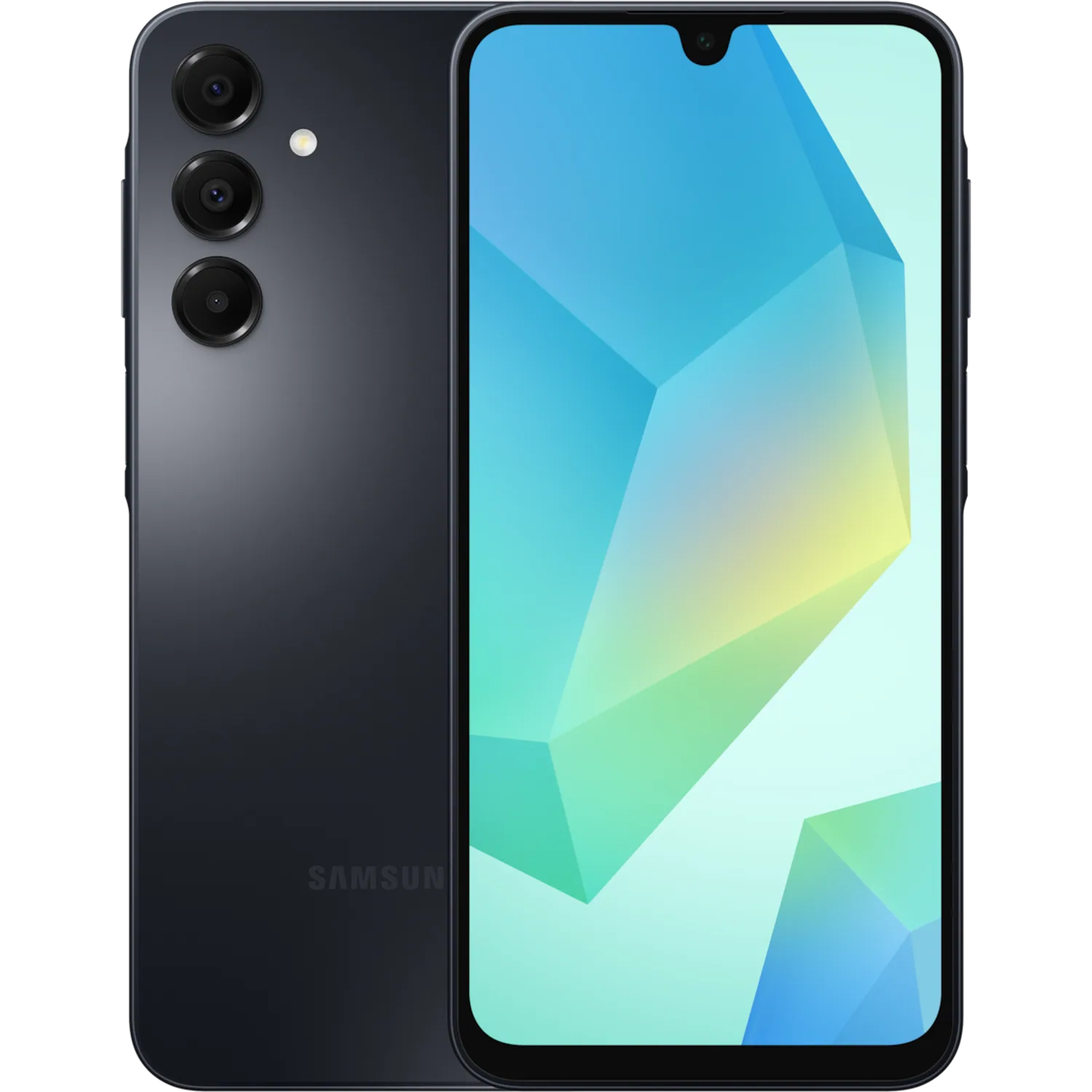 Samsung Galaxy A16: frente e traseira