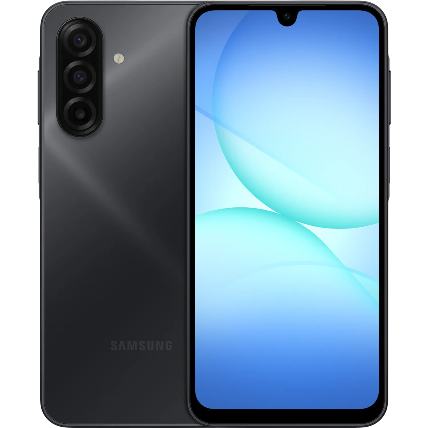 Samsung Galaxy A17: frente e traseira
