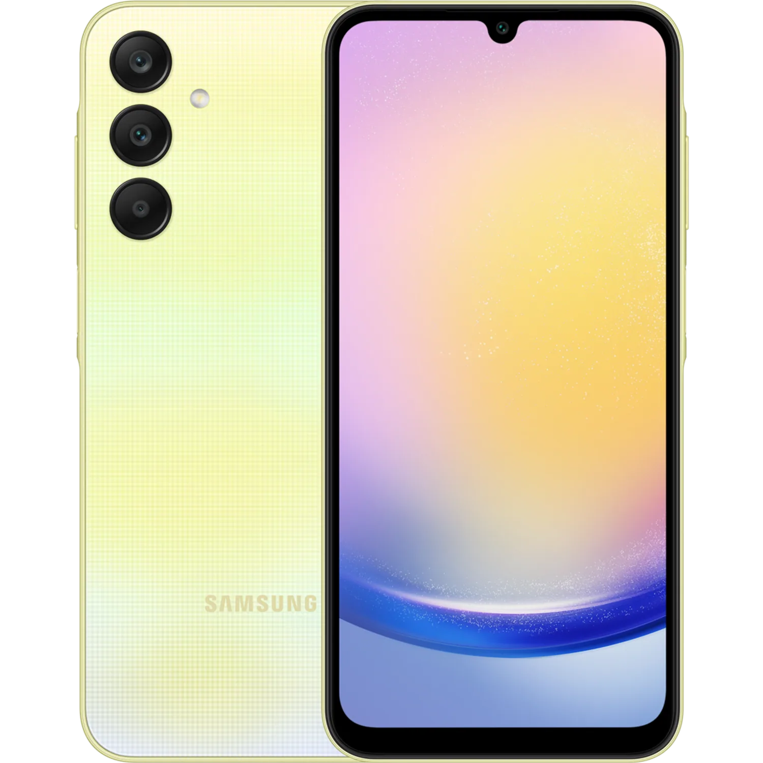 Samsung Galaxy A25 5G: frente e traseira