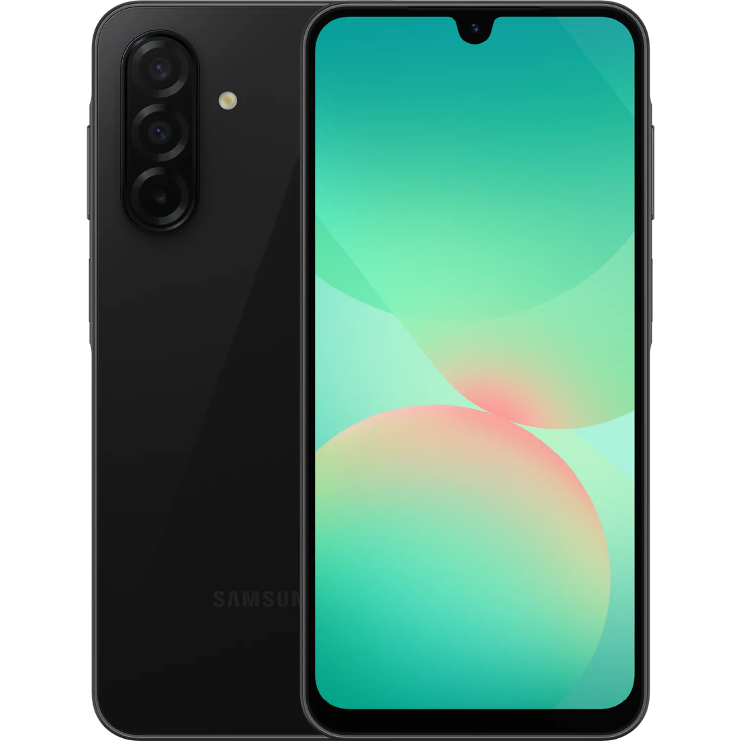 Samsung Galaxy A26: frente e traseira