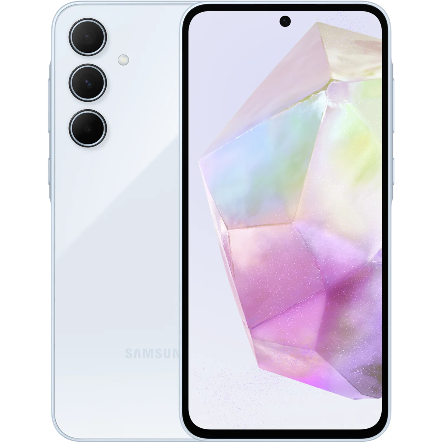 Samsung Galaxy A35 5G: frente e traseira