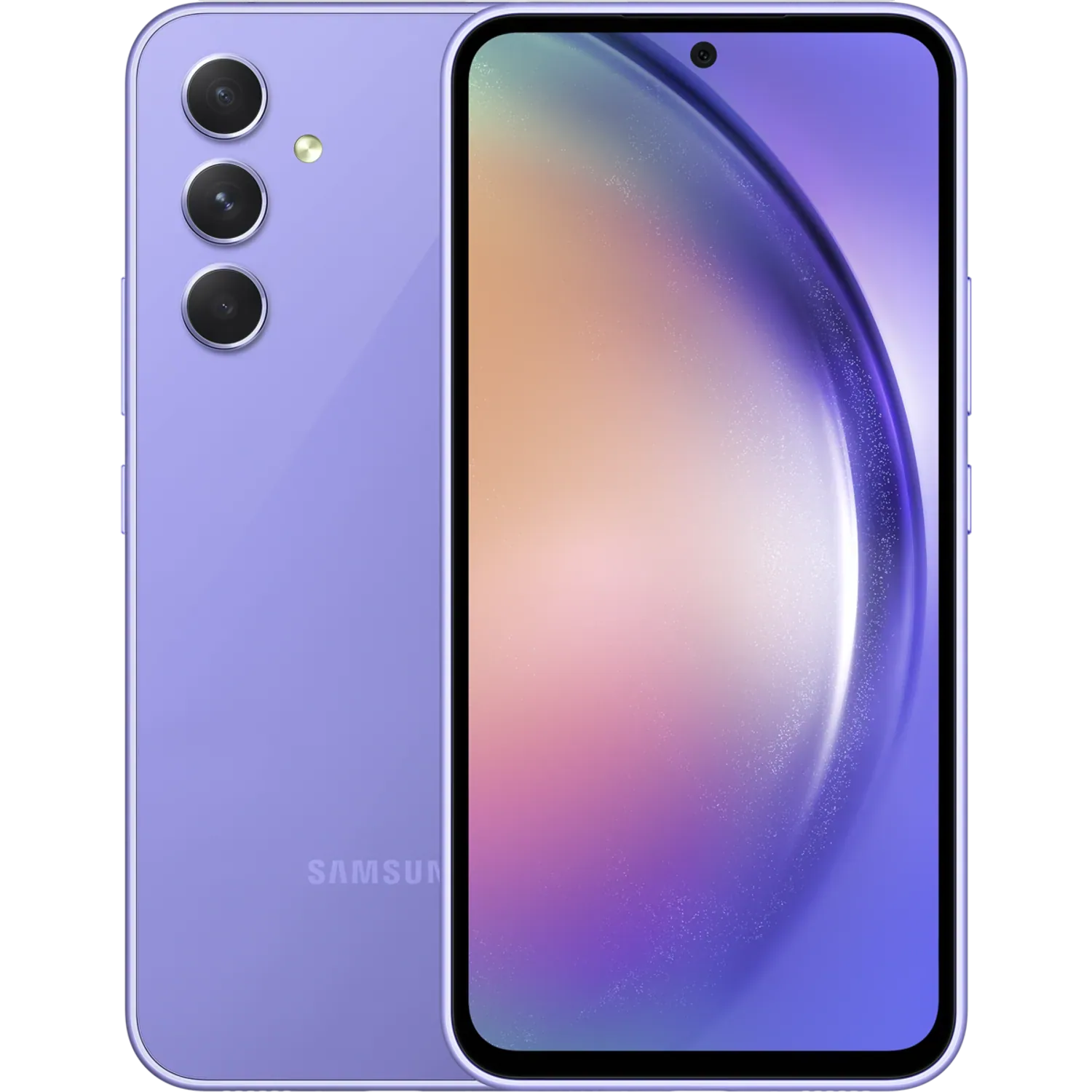 Samsung Galaxy A54 5G: frente e traseira