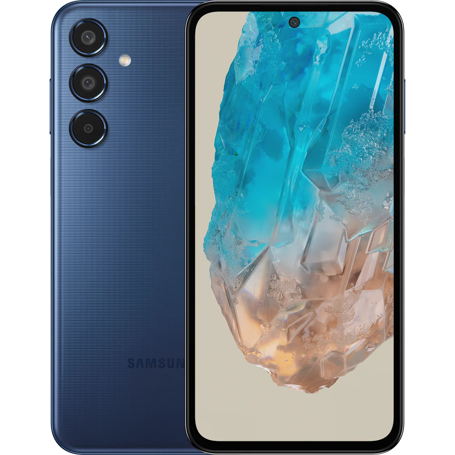Samsung Galaxy M35: frente e traseira