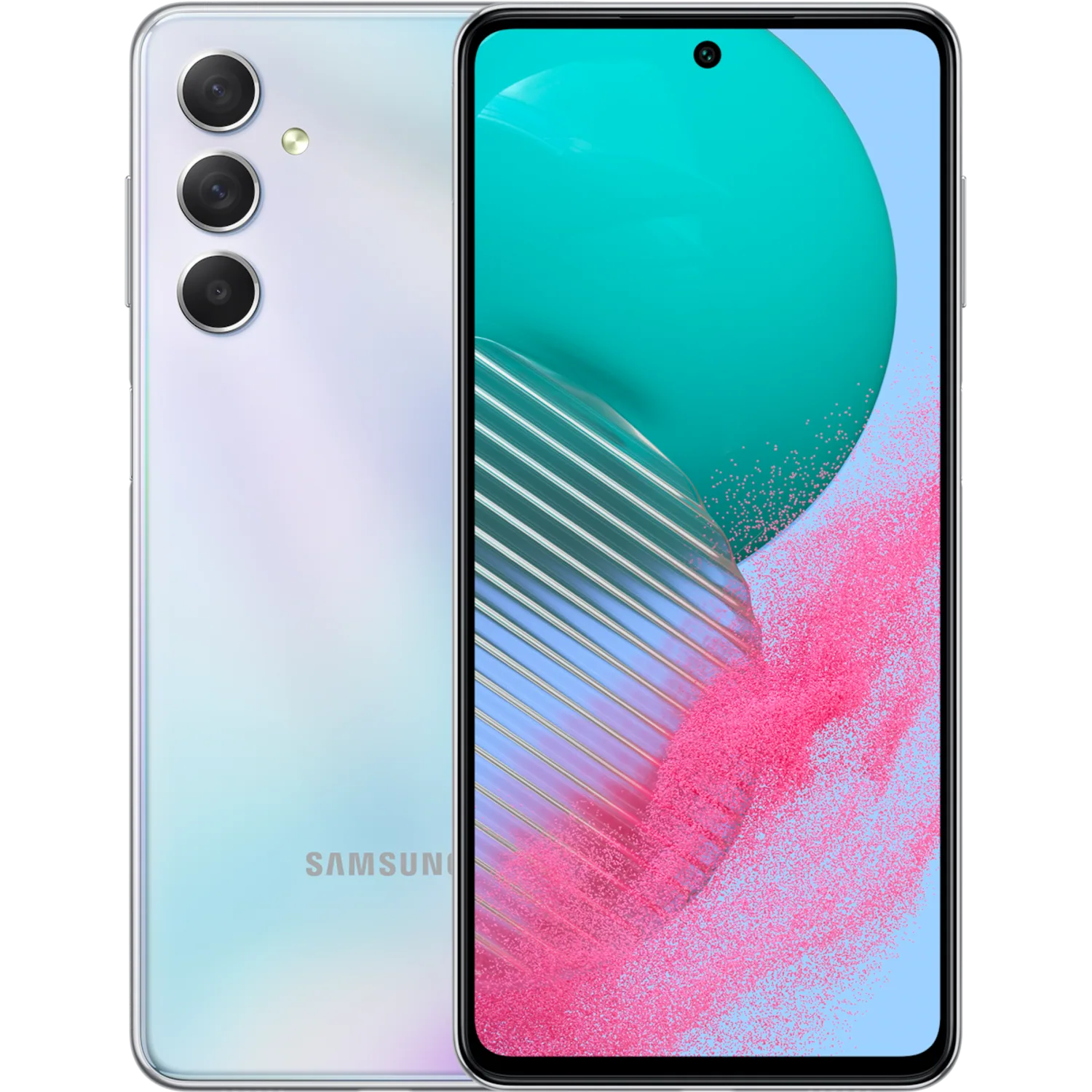 Samsung Galaxy M54 5G: frente e traseira