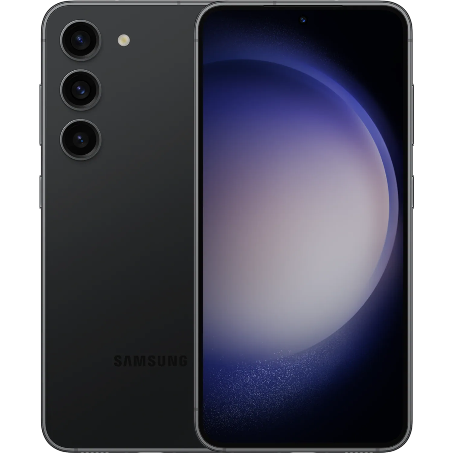 Samsung Galaxy S23: frente e traseira