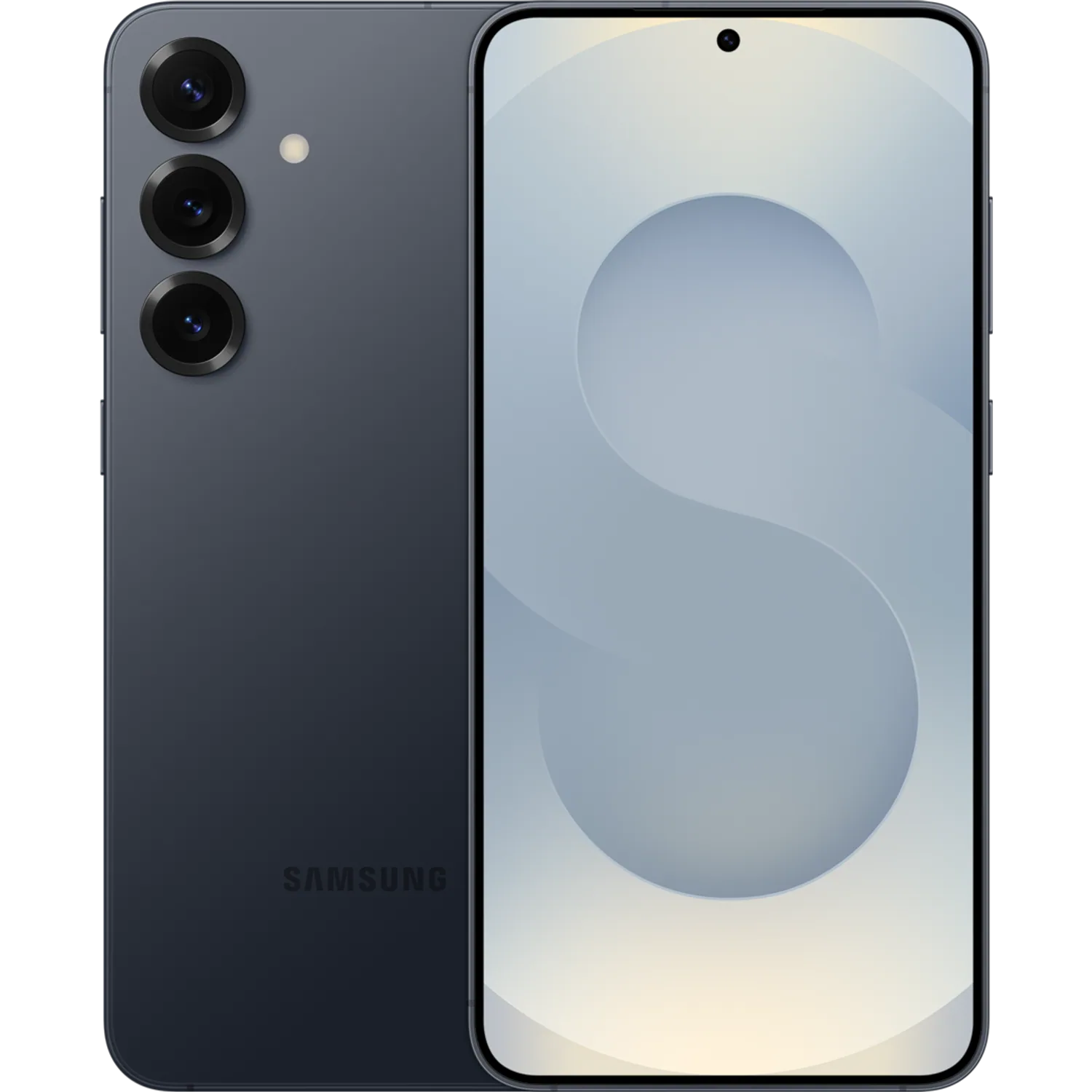 Samsung Galaxy S25+: frente e traseira