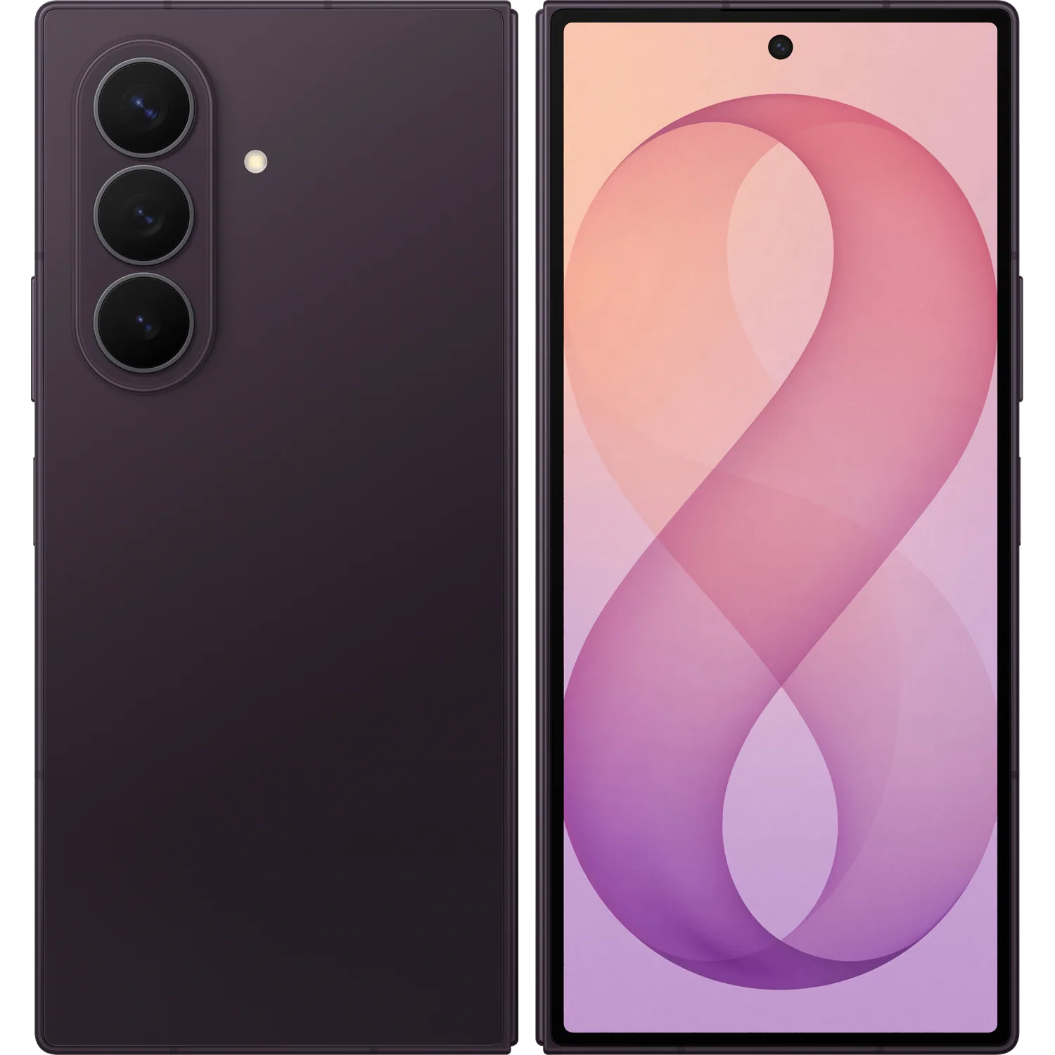 Samsung Galaxy Z Fold8 Ultra: frente e traseira