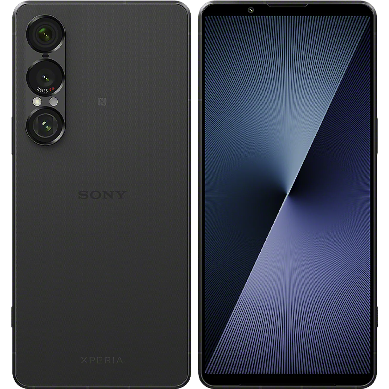 Sony Xperia 1 VII: frente e traseira
