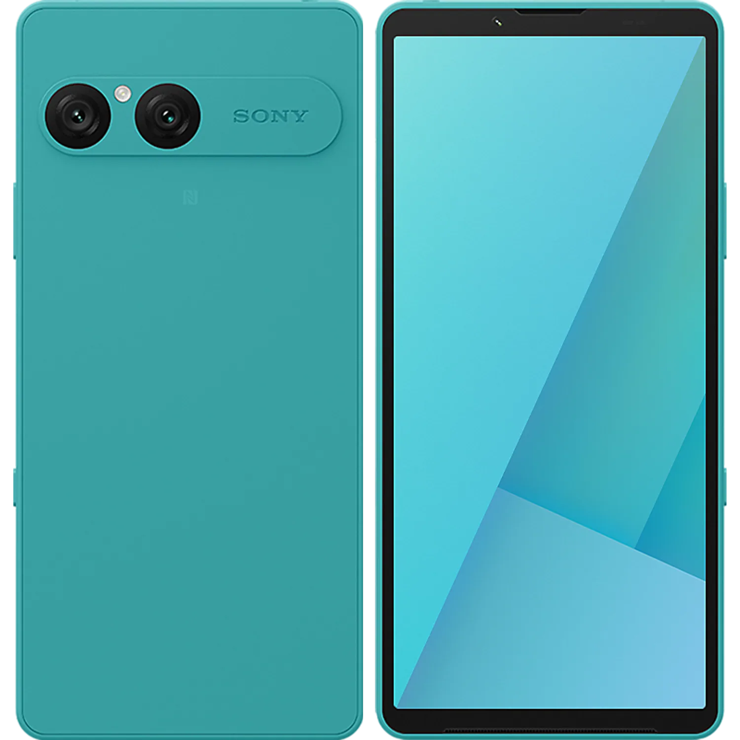 Sony Xperia 10 VII: frente e traseira