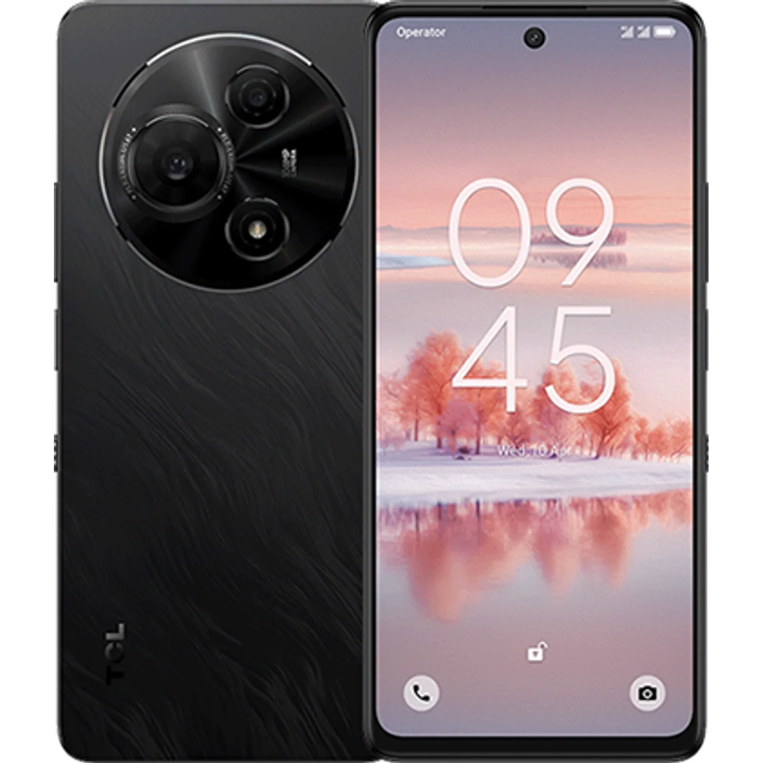 TCL 60 NXTPAPER: frente e traseira