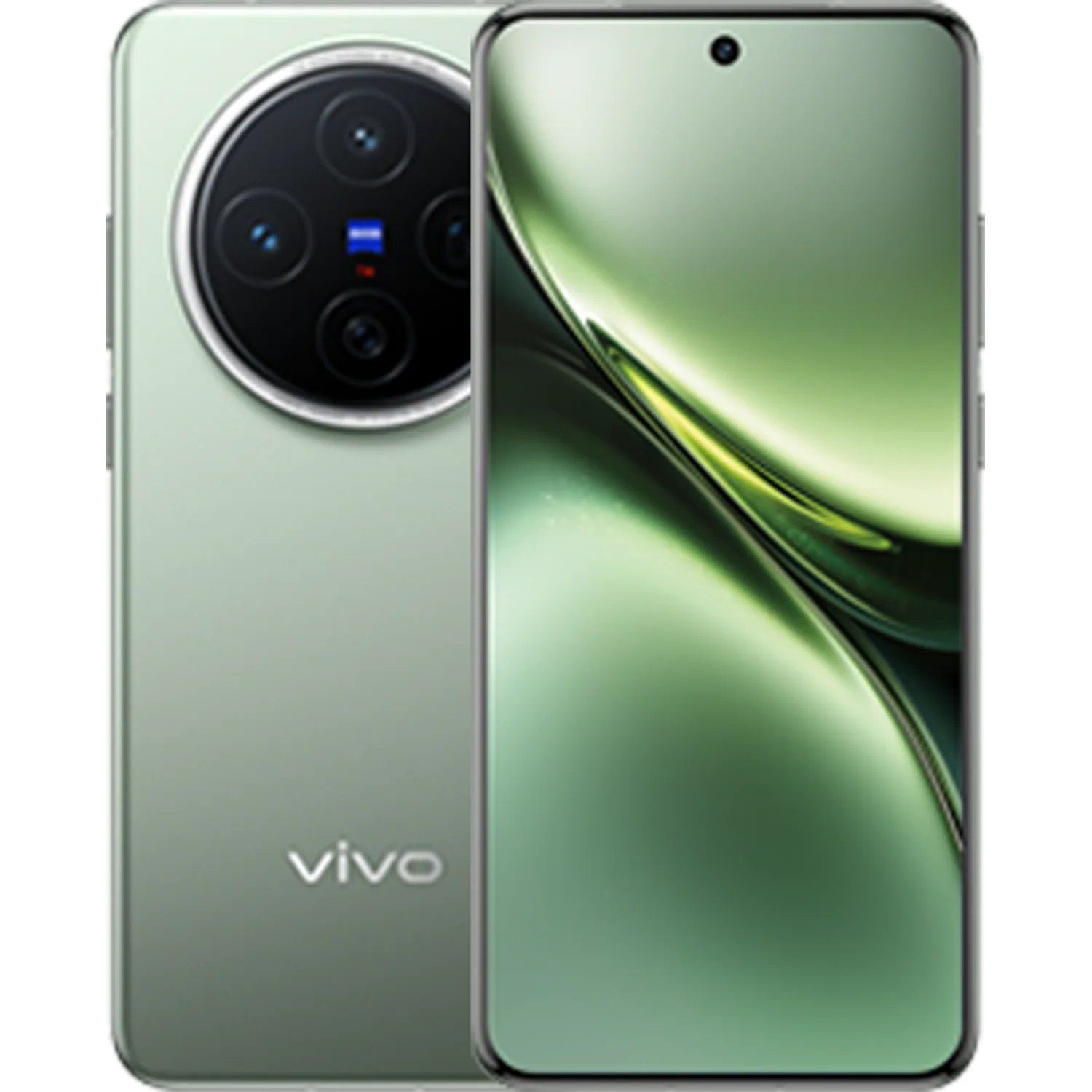 vivo X200: frente e traseira