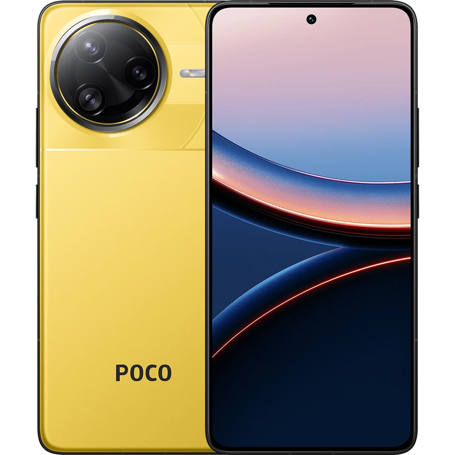 Xiaomi Poco F7 Ultra: frente e traseira